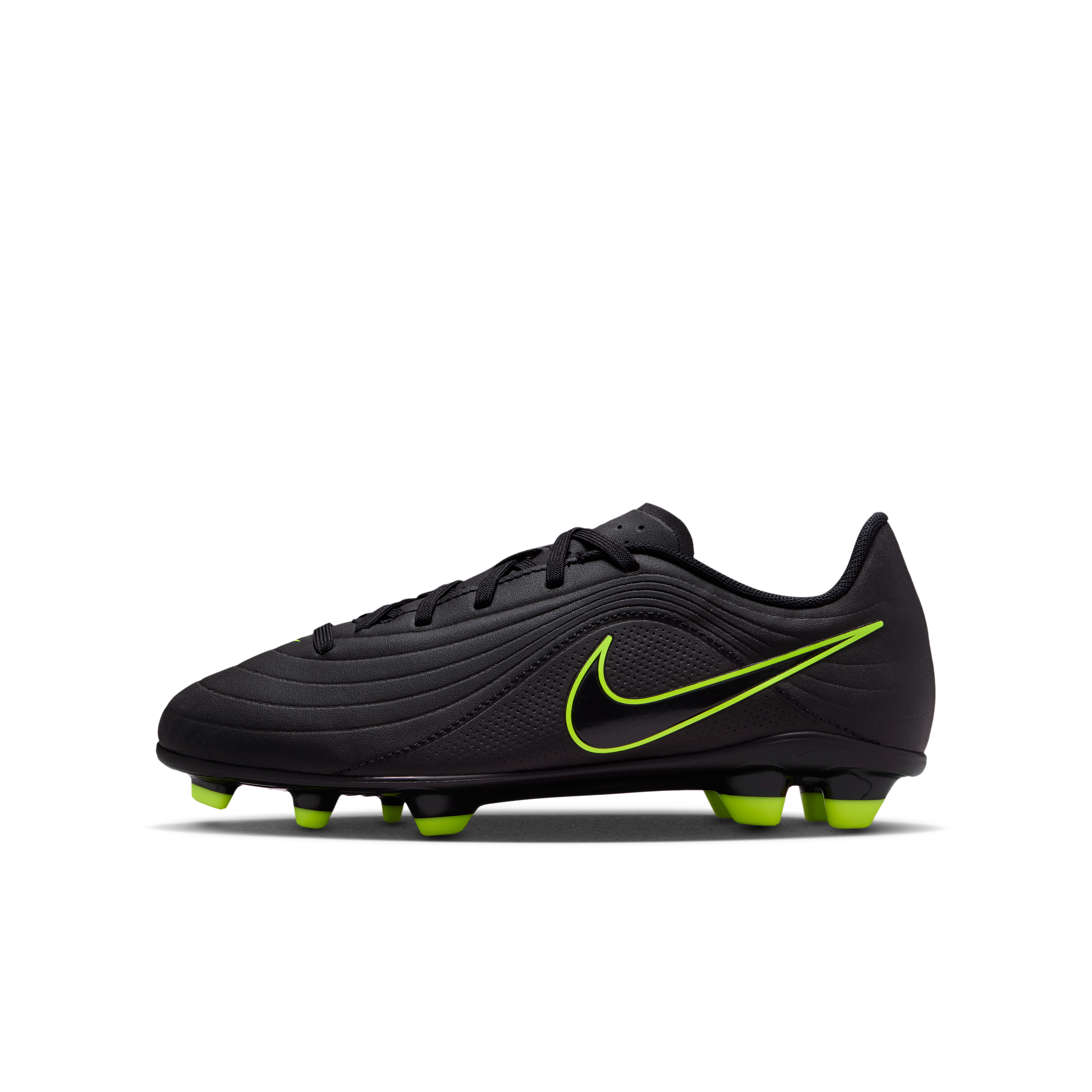 Nike Jr. Tiempo Maestro Club Big Kids' Multi-Ground Low-Top Soccer Cleats in Black | IB5025-007