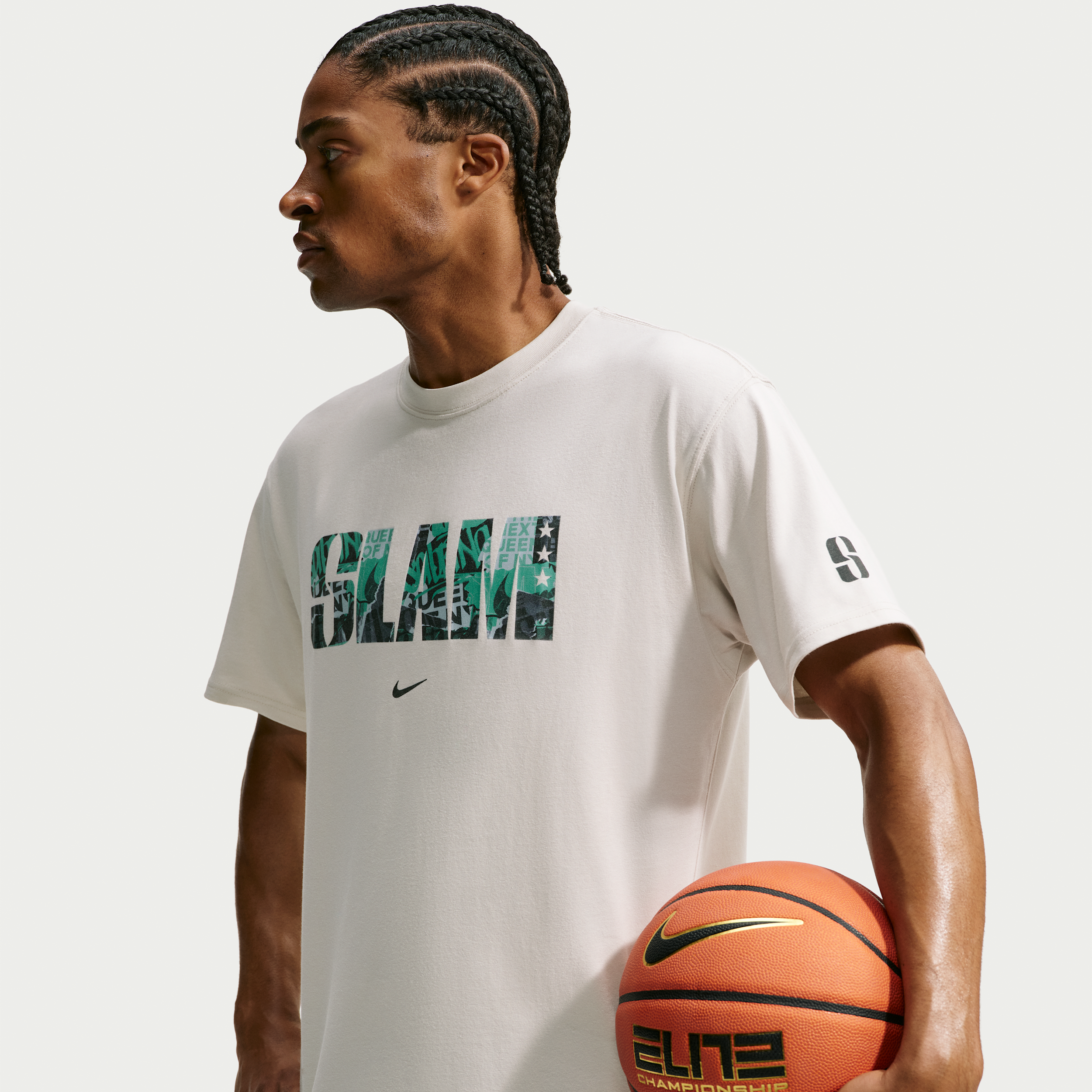 Sabrina x SLAM Nike Men's Basketball T-Shirt in Grey | IX5437-072