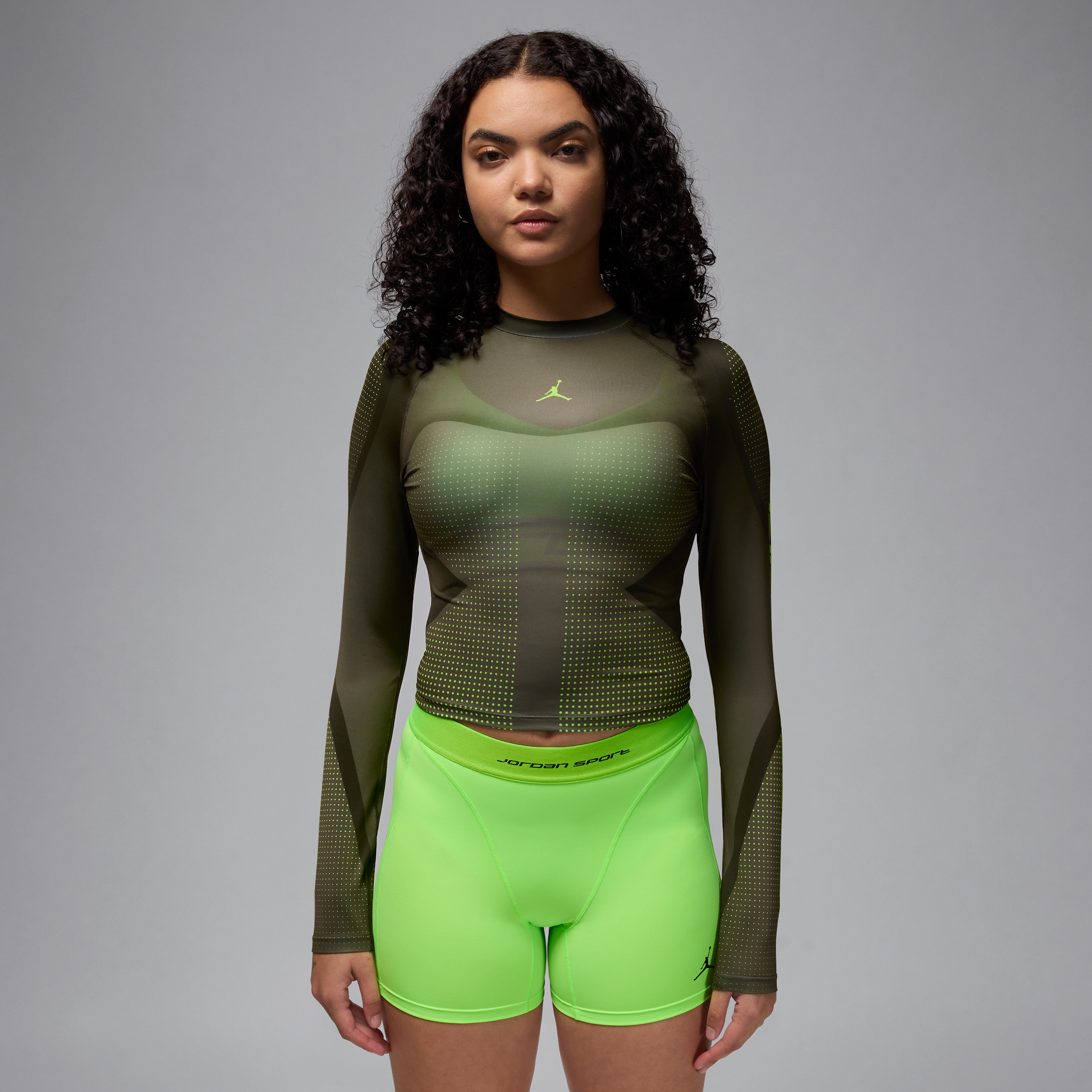 JORDAN WOMEN'S SPORT DRI-FIT LONG-SLEEVE TOP 1015661029