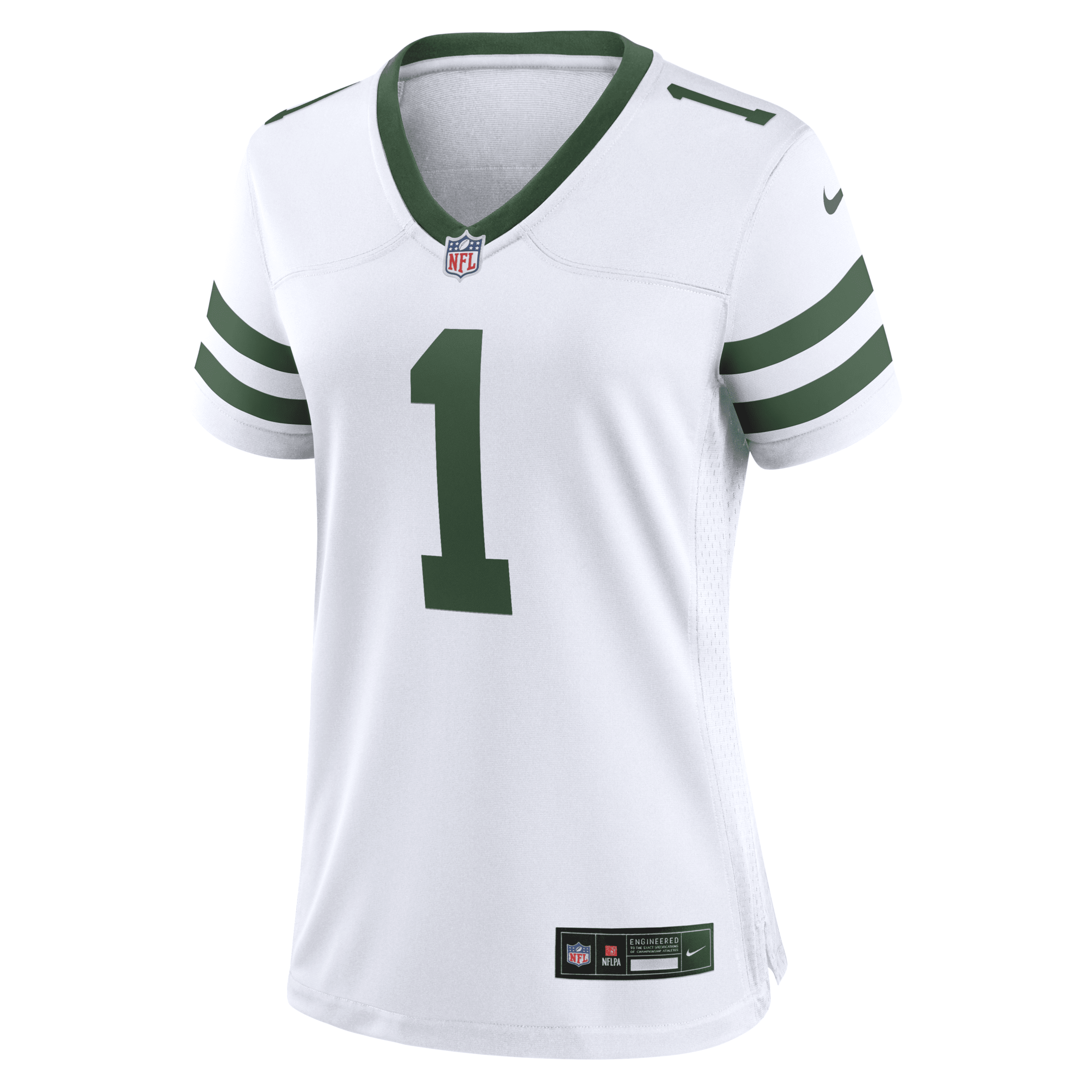 Ahmad “Sauce” Gardner New York Jets Nike Women’s NFL Game Football Jersey in White, Size: 2XL | 67NW06EV9ZF-3Z0