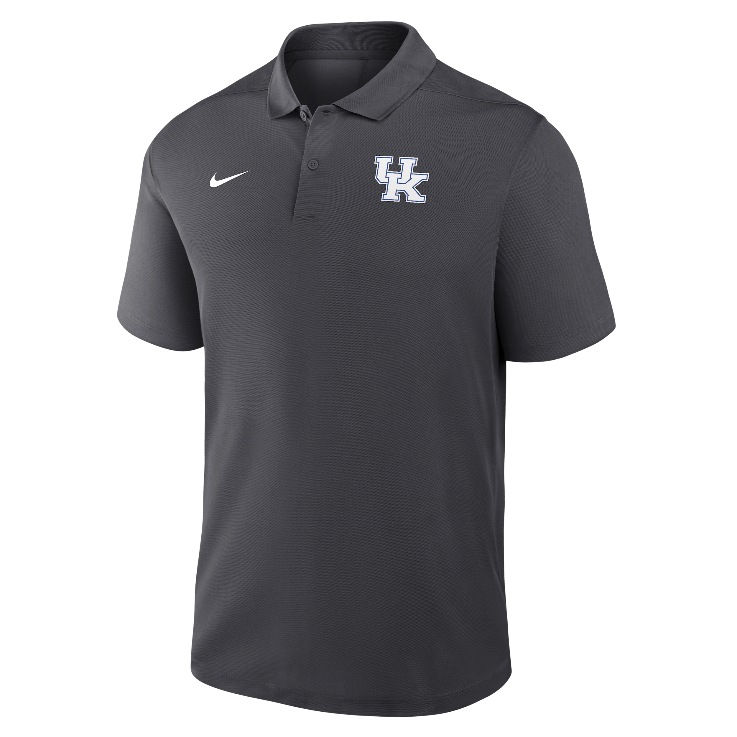 Nike Men's Anthracite Kentucky Wildcats Dri-fit Victory Polo Shirt - Anthracite
