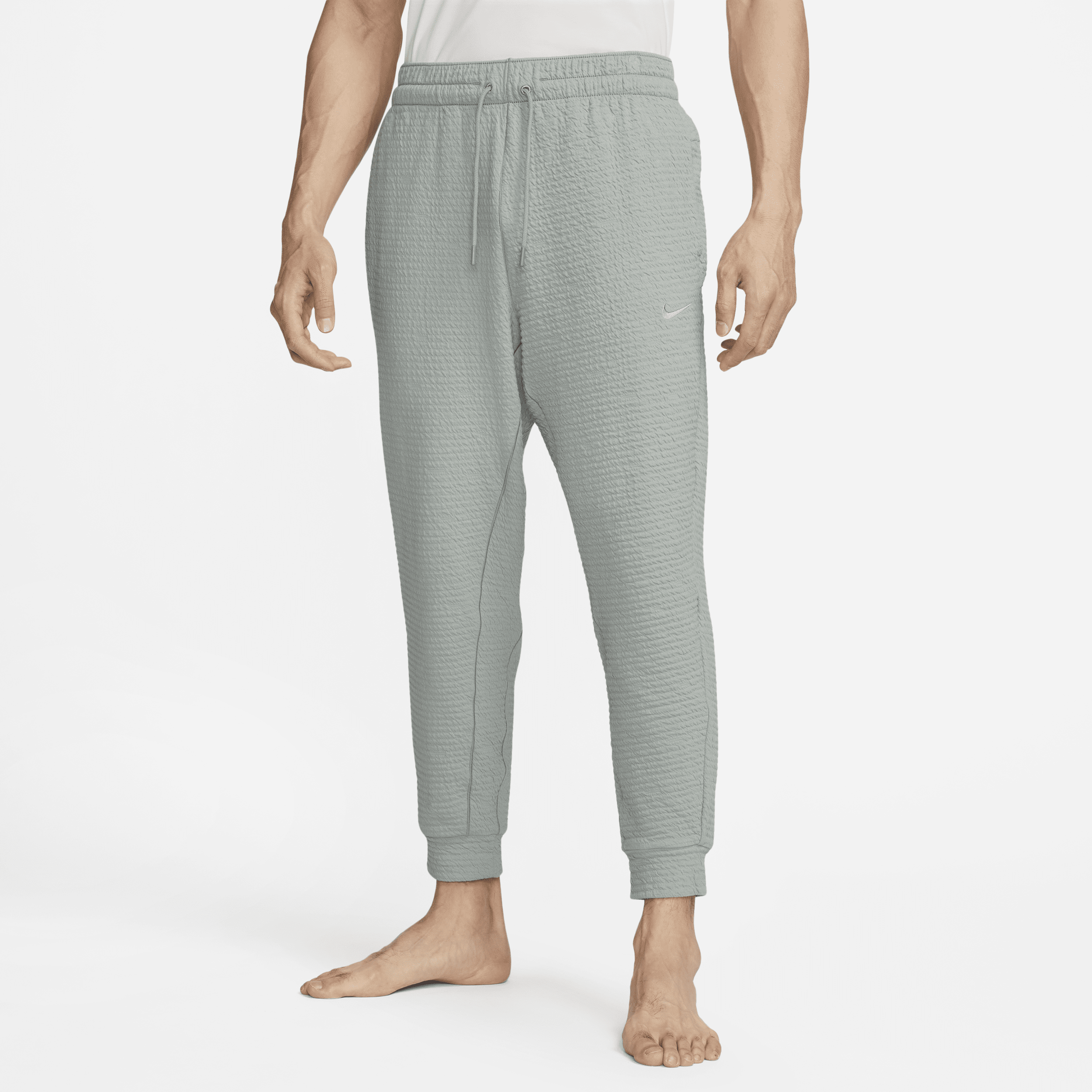 Nike Men's  Yoga Dri-fit Pants In Grey