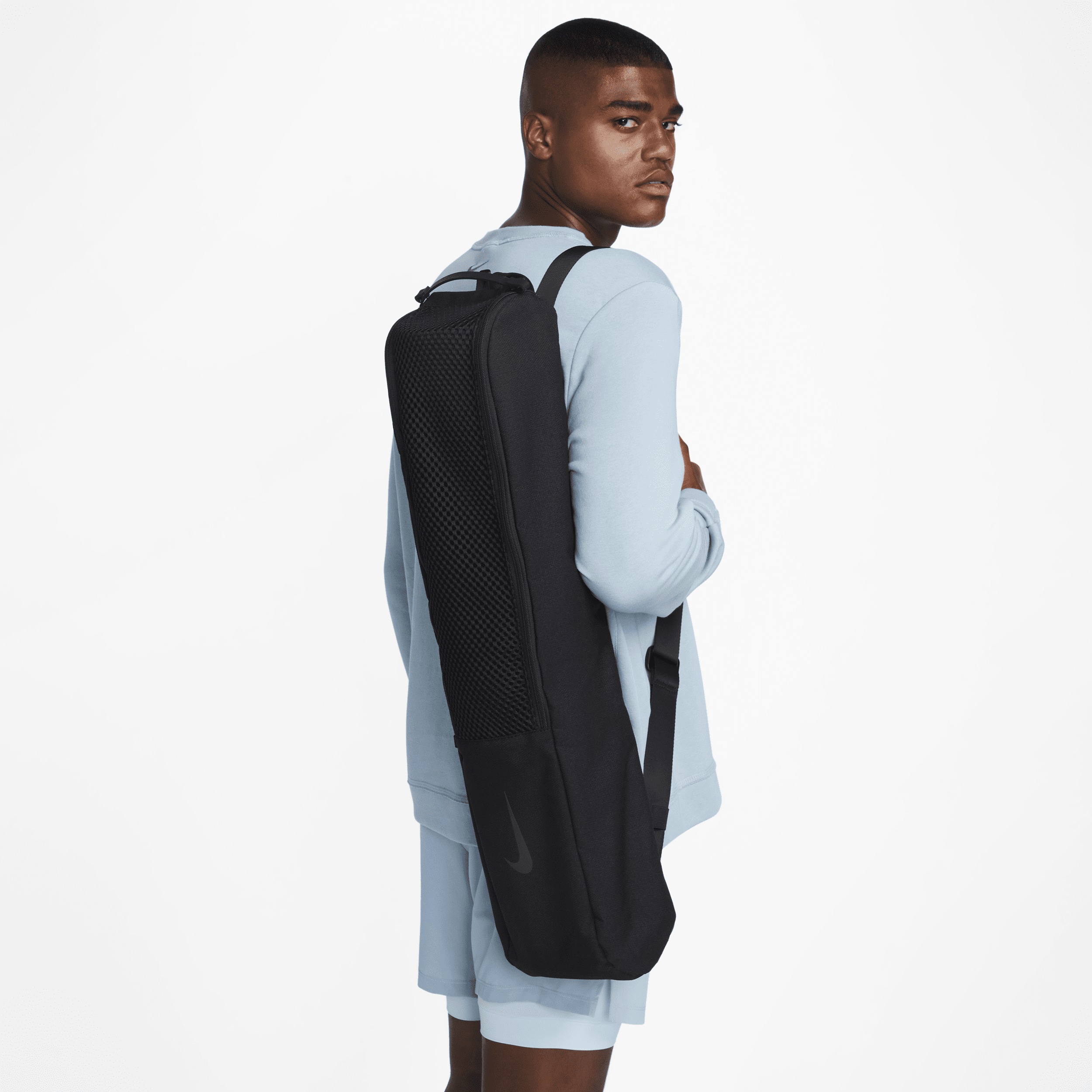 Nike Unisex  Yoga Mat Bag (21l) In Black