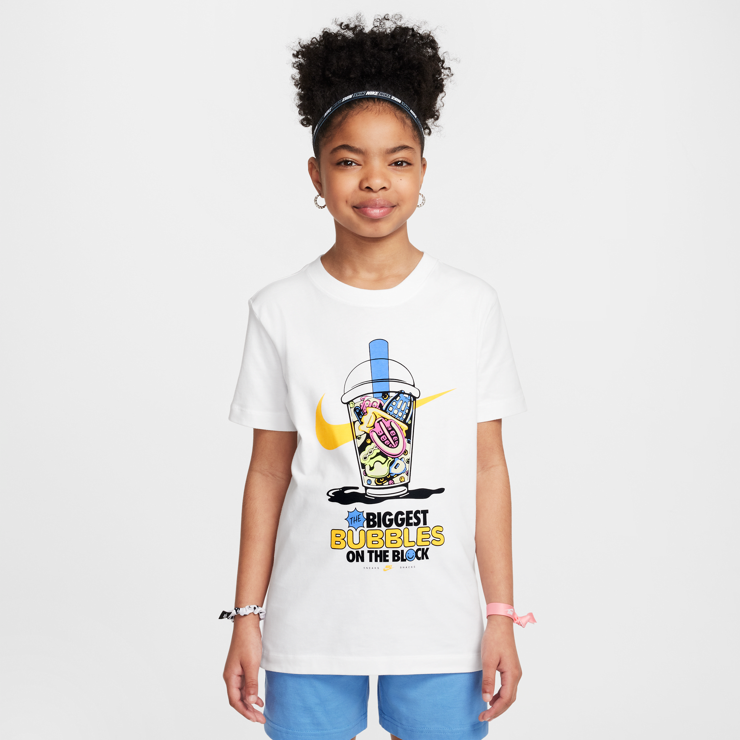 Nike Sportswear Big Kids' T-shirt In White