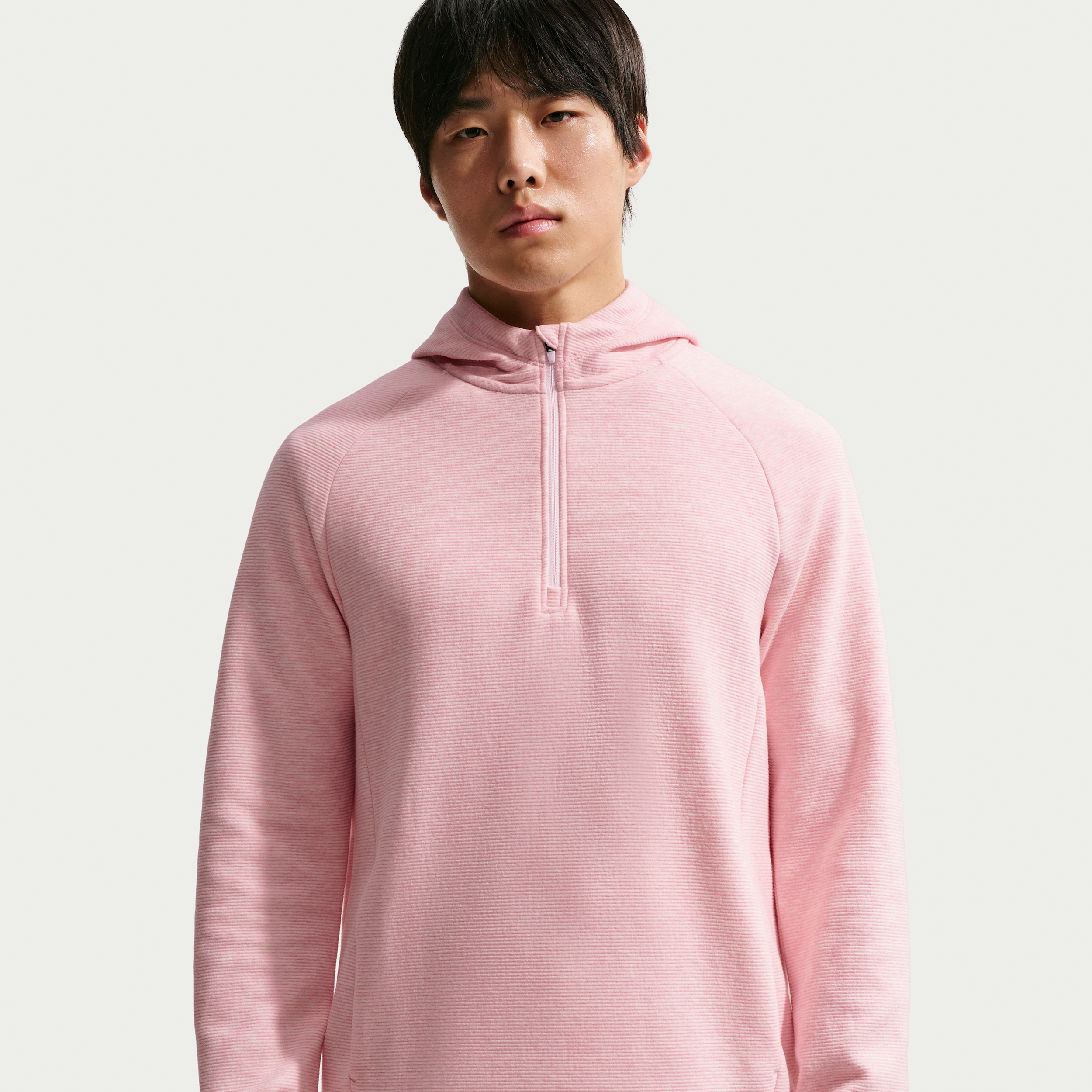 Nike Men's Par Therma-FIT Golf Hoodie in Pink | IB0294-664