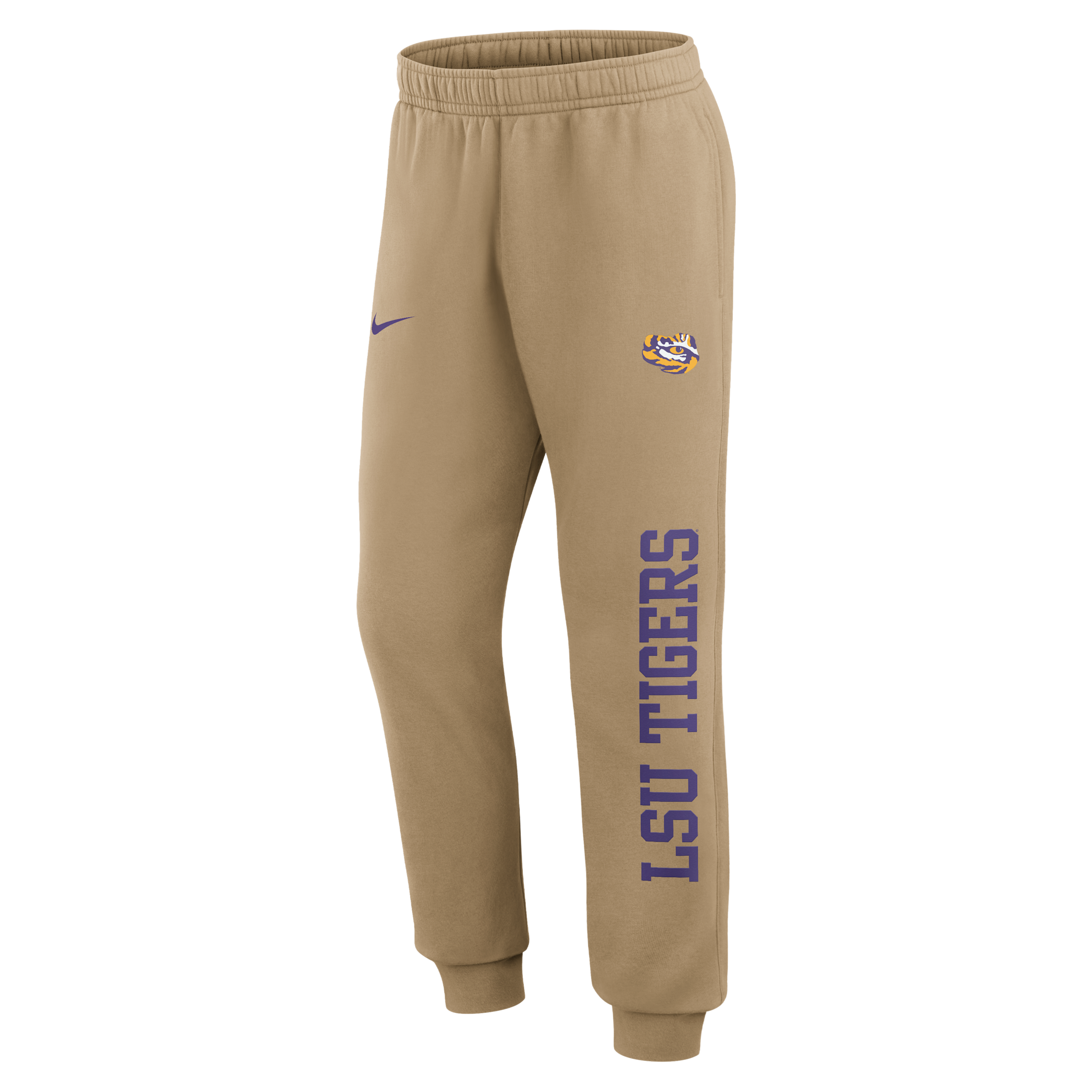 LSU Primetime Club Nike Men's College Jogger Pants in Brown | 00SU2FELSN-YUW