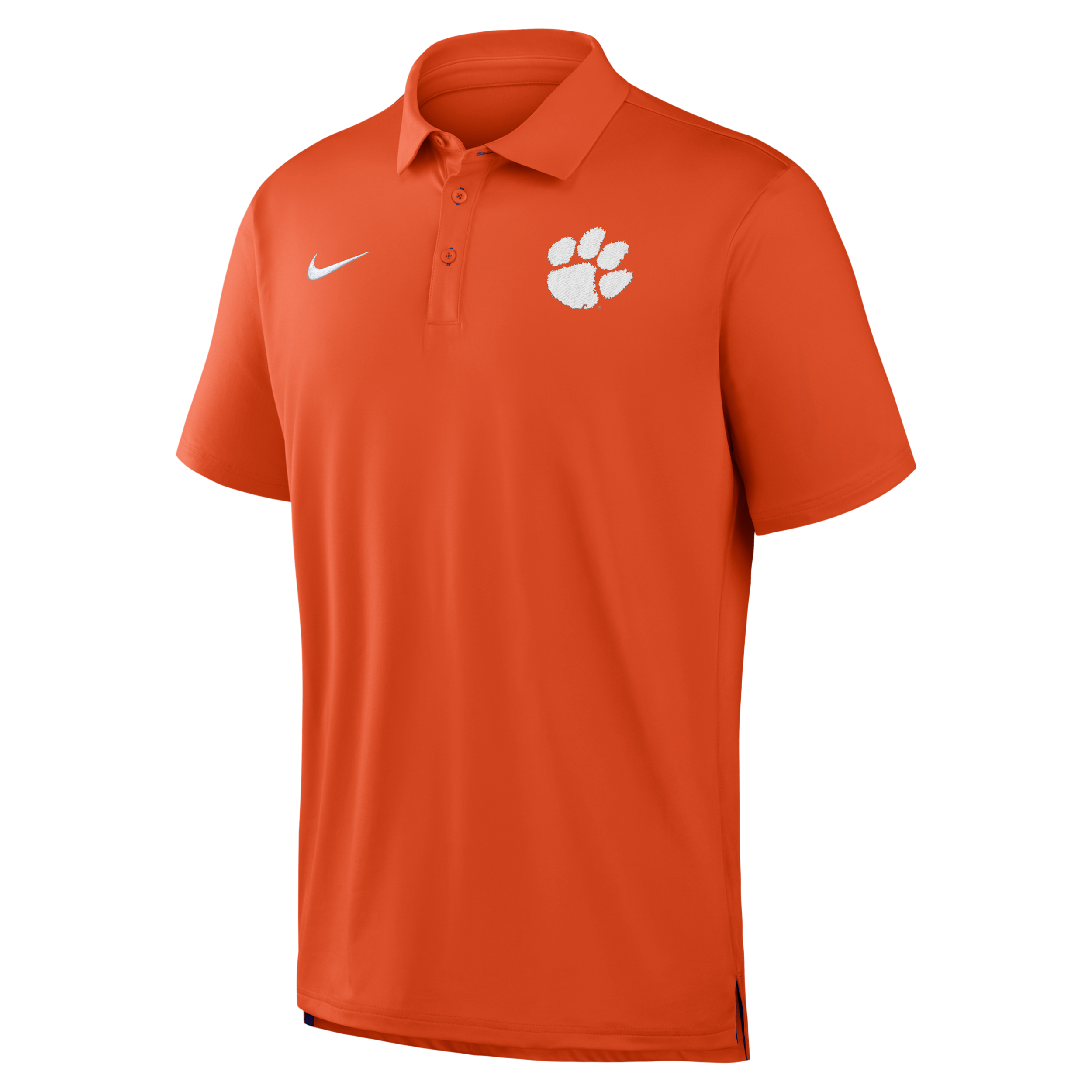 Nike Men's Orange Clemson Tigers 2026 Sideline Tour Dri-fit Polo - Orange, Purple