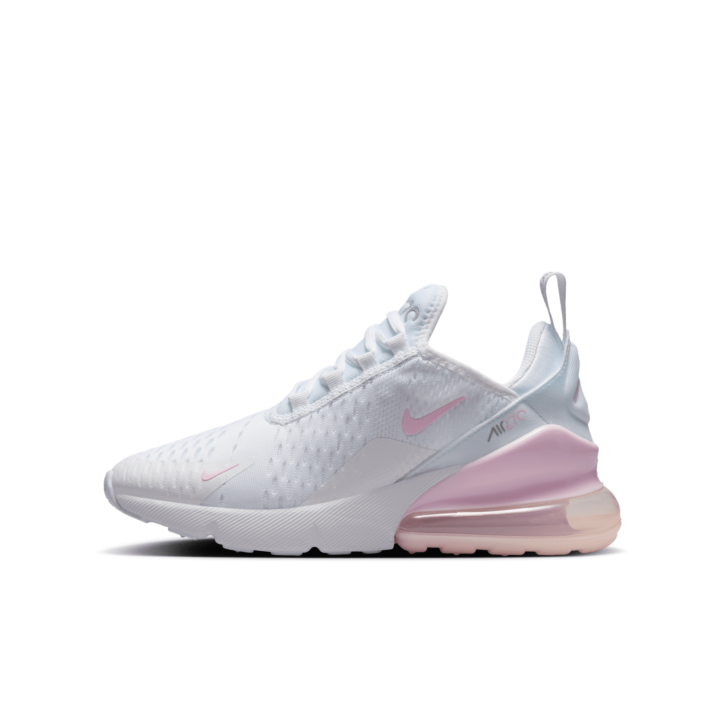 Nike Air Max 270 Big Kids' Shoes In White