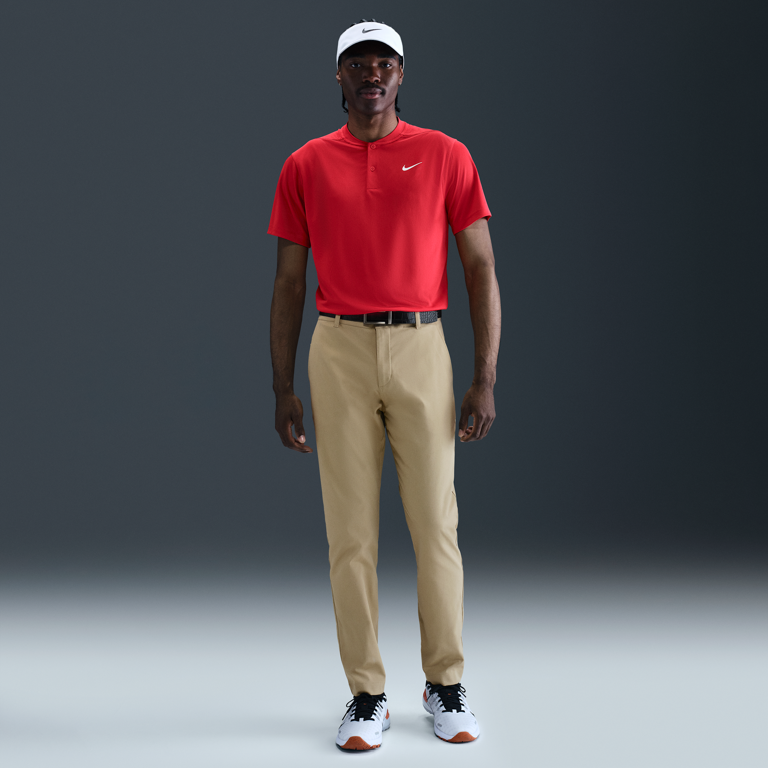 Nike Men's Tour Repel Chino Slim Golf Pants In Red ModeSens
