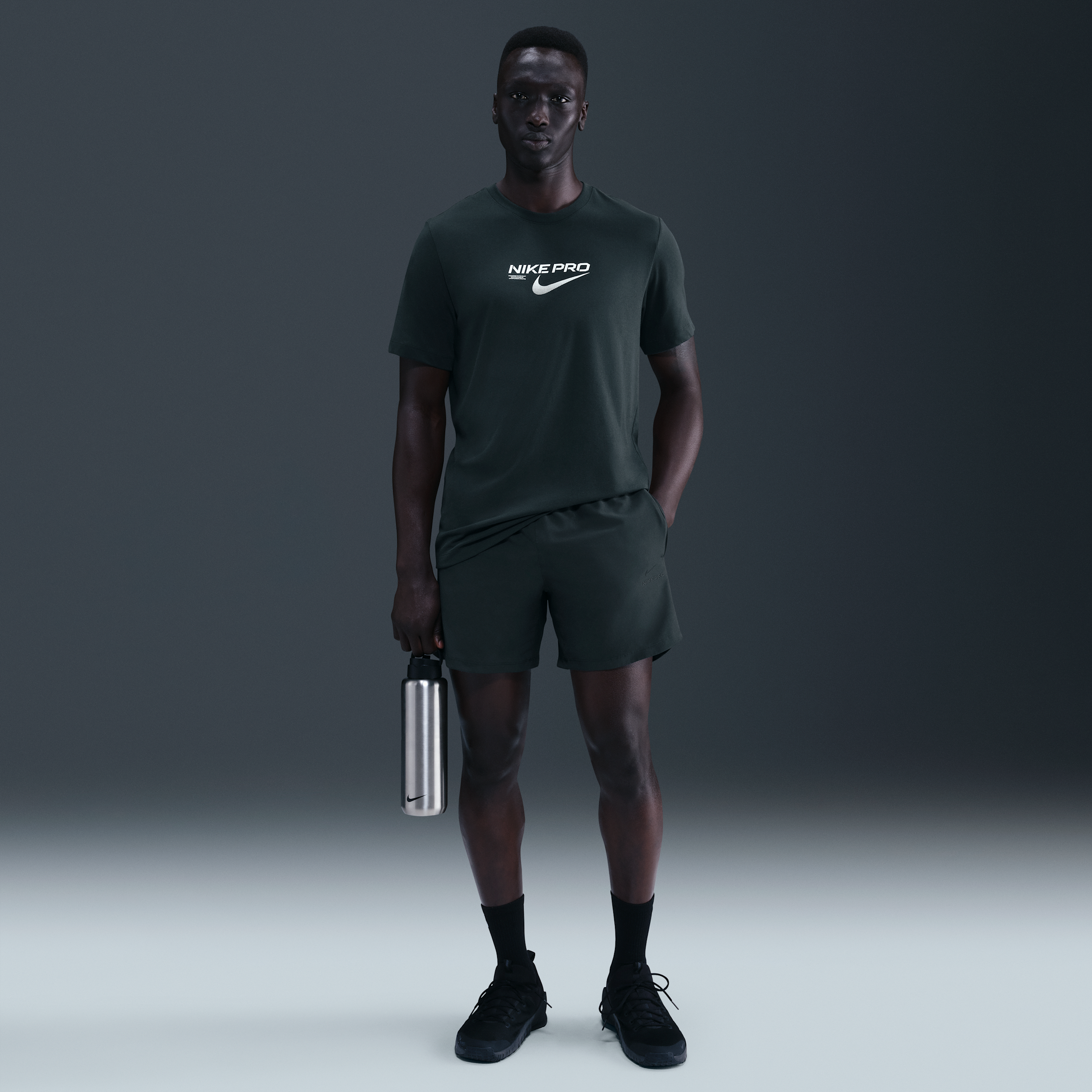 Nike Men's  Pro Training Dri-fit 6" Shorts In Green