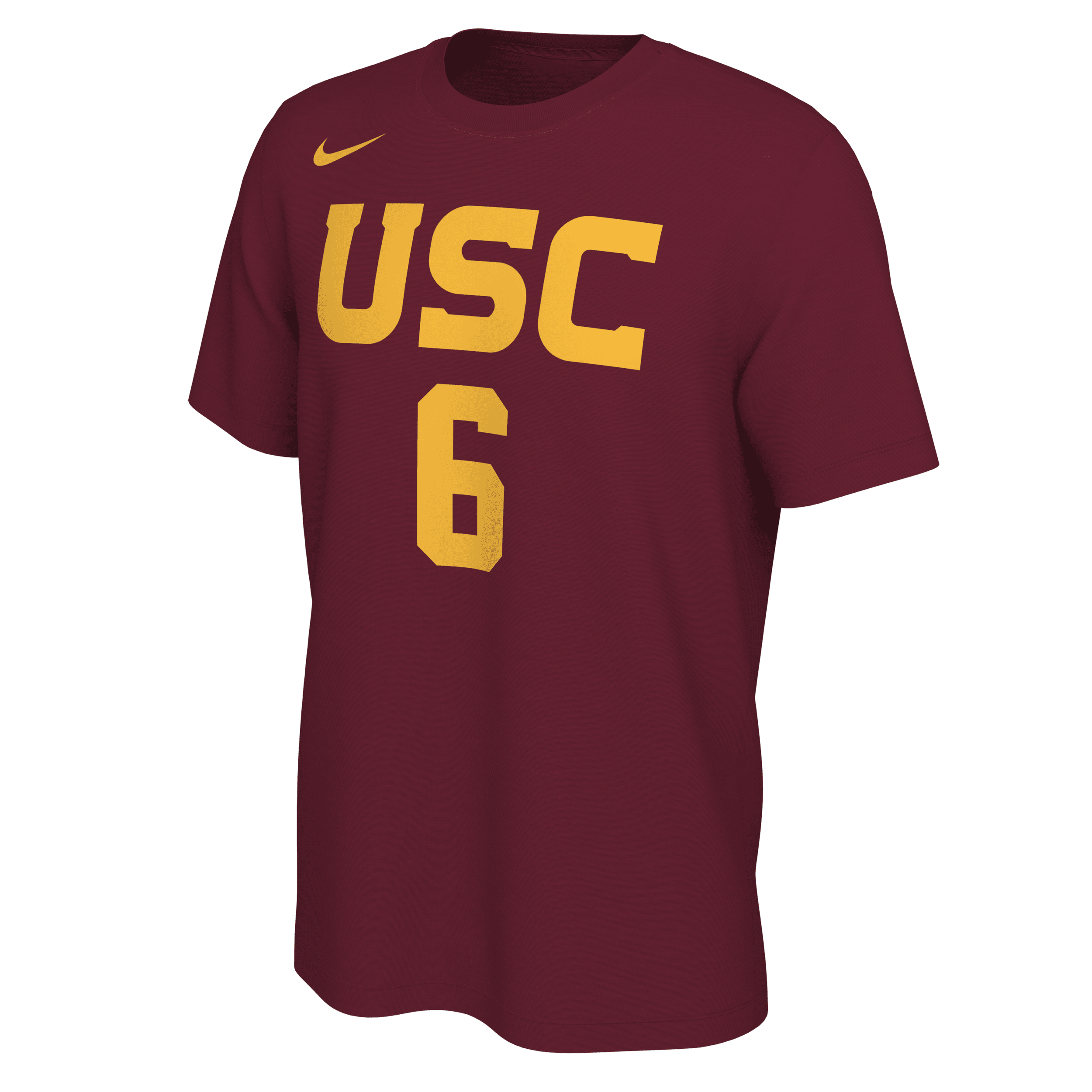 Nike Bronny James Usc  Men's College T-shirt In Red
