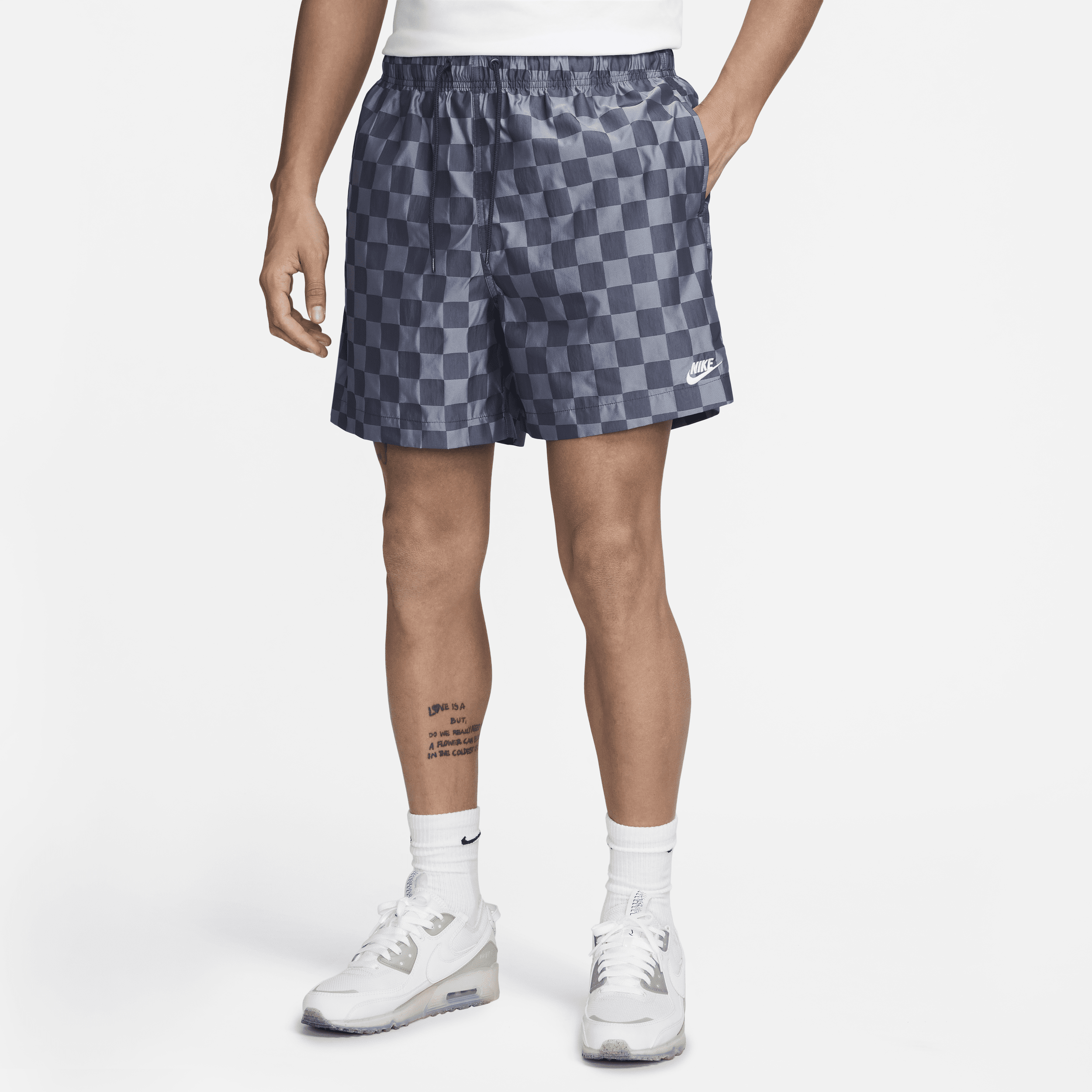 Shop Nike Men's Club Flow Shorts In Blue