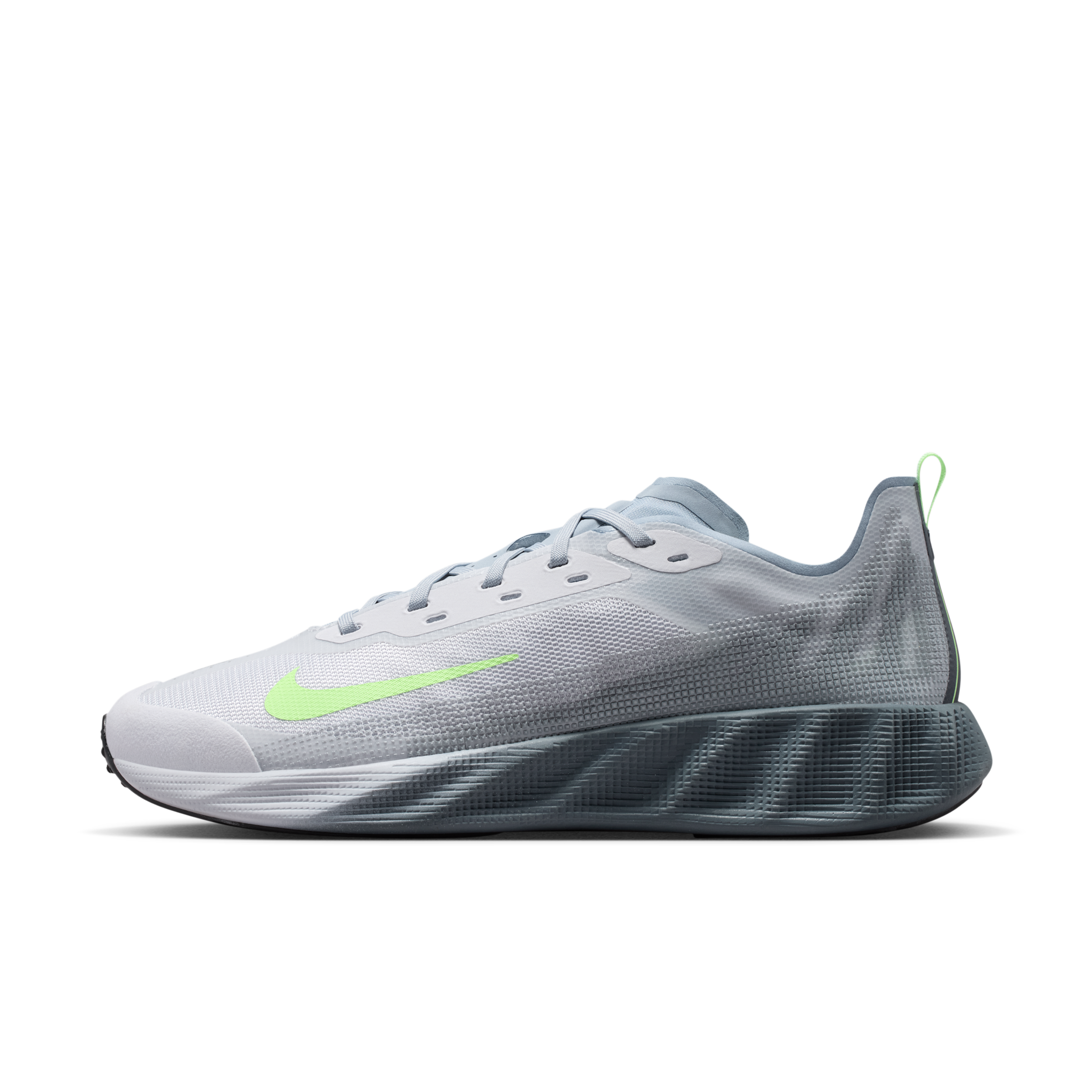 Nike Men's Ava X Shoes, Size 14, Blue Grey/Lime Glow/Obsidian Mist