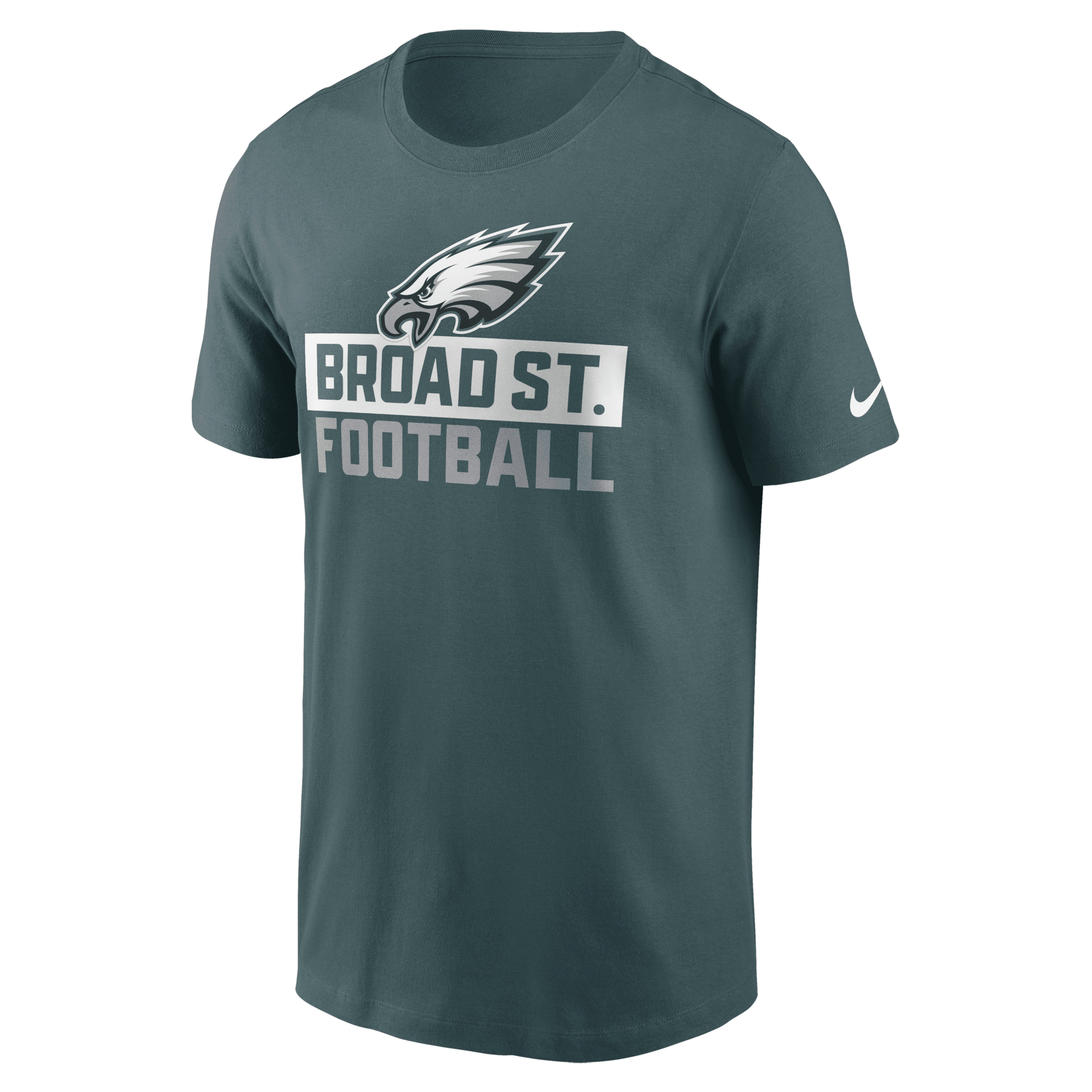Nike Midnight Green Philadelphia Eagles Local Essential T-shirt In Green