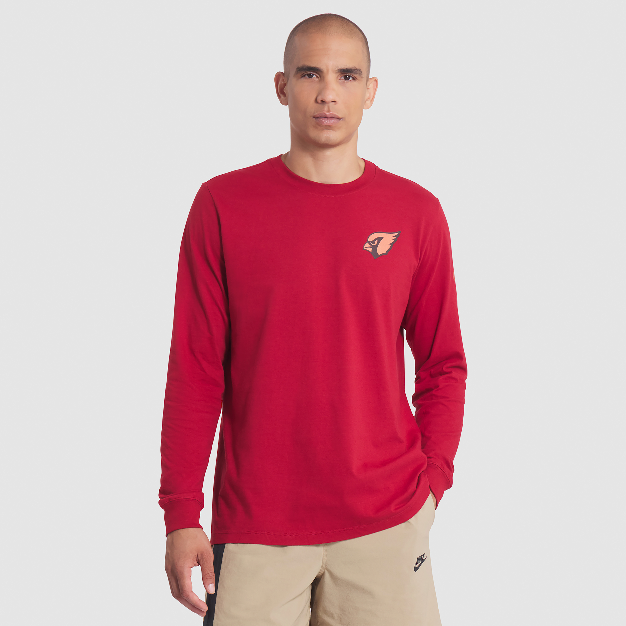 Arizona Cardinals Rivalries Collection Essential Nike Men's NFL Long-Sleeve T-Shirt in Red | NKAC6ED9C-8U0