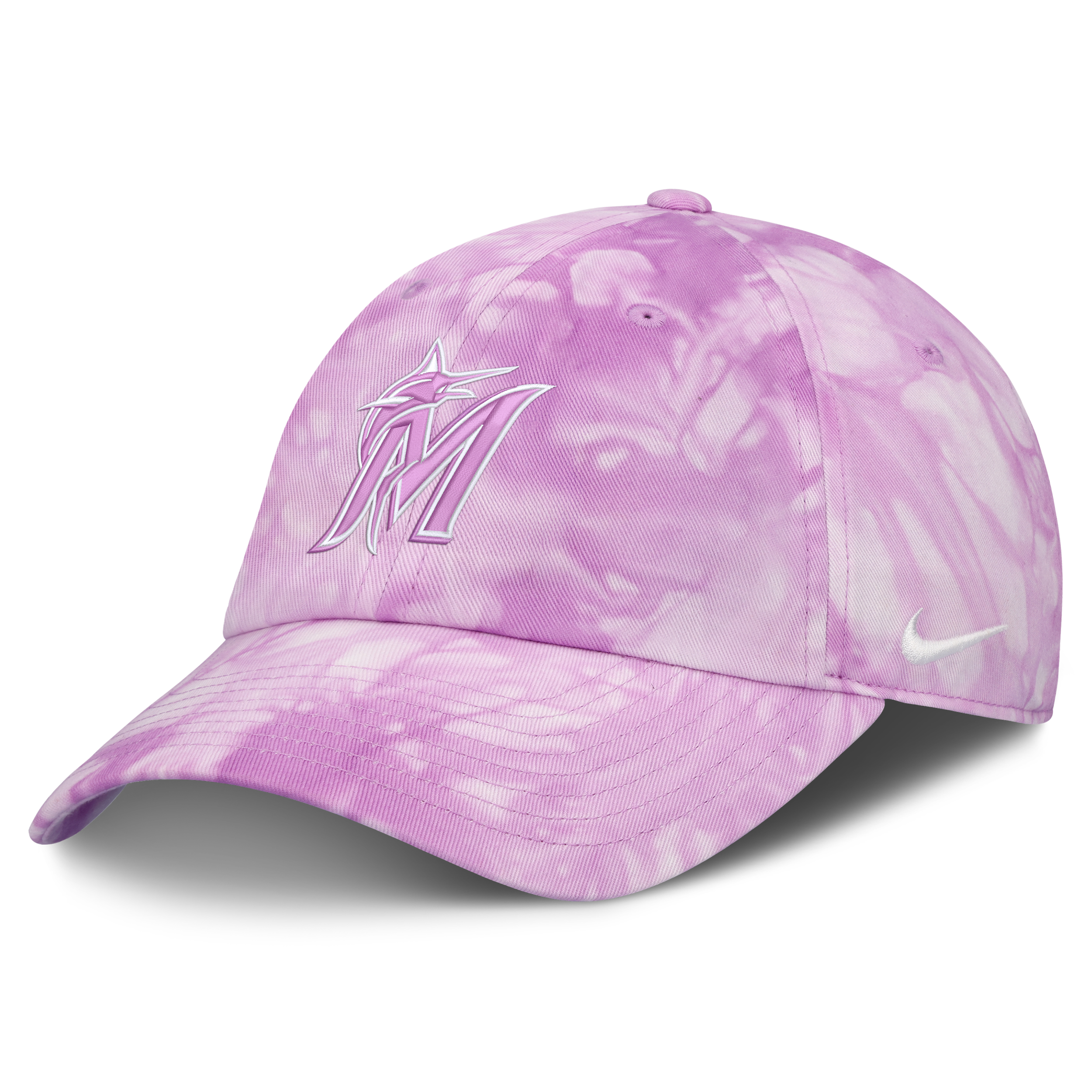 Nike Women's Light Pink Miami Marlins Mother's Day Club Adjustable Hat - Light Pink