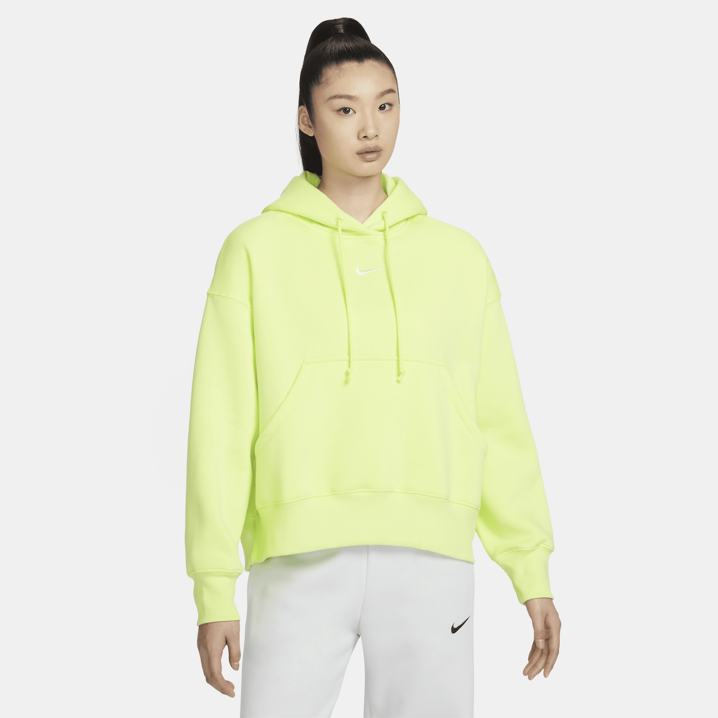 Nike Women's Sportswear Phoenix Fleece Over-oversized Pullover Hoodie In  Yellow
