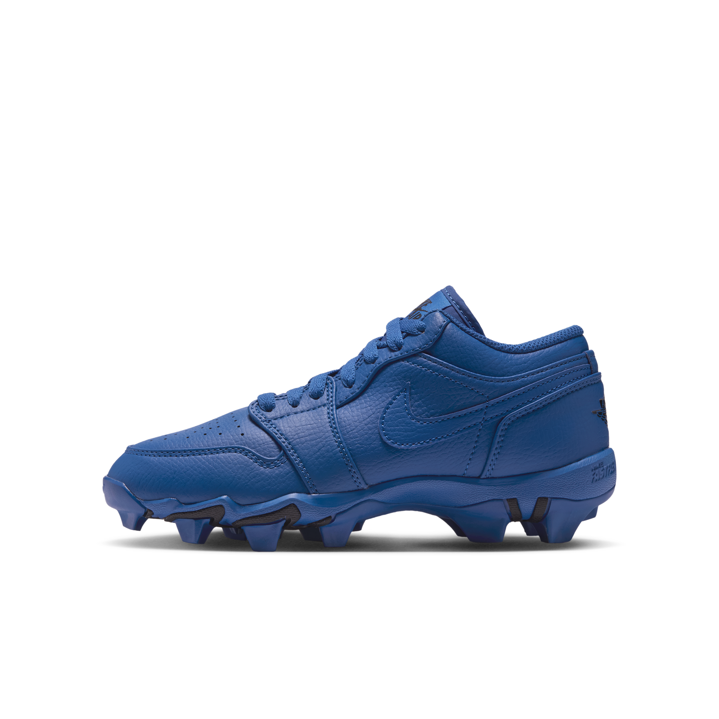 Jordan 1 Low Little/Big Kids' Cleats in Blue | HF6885-402