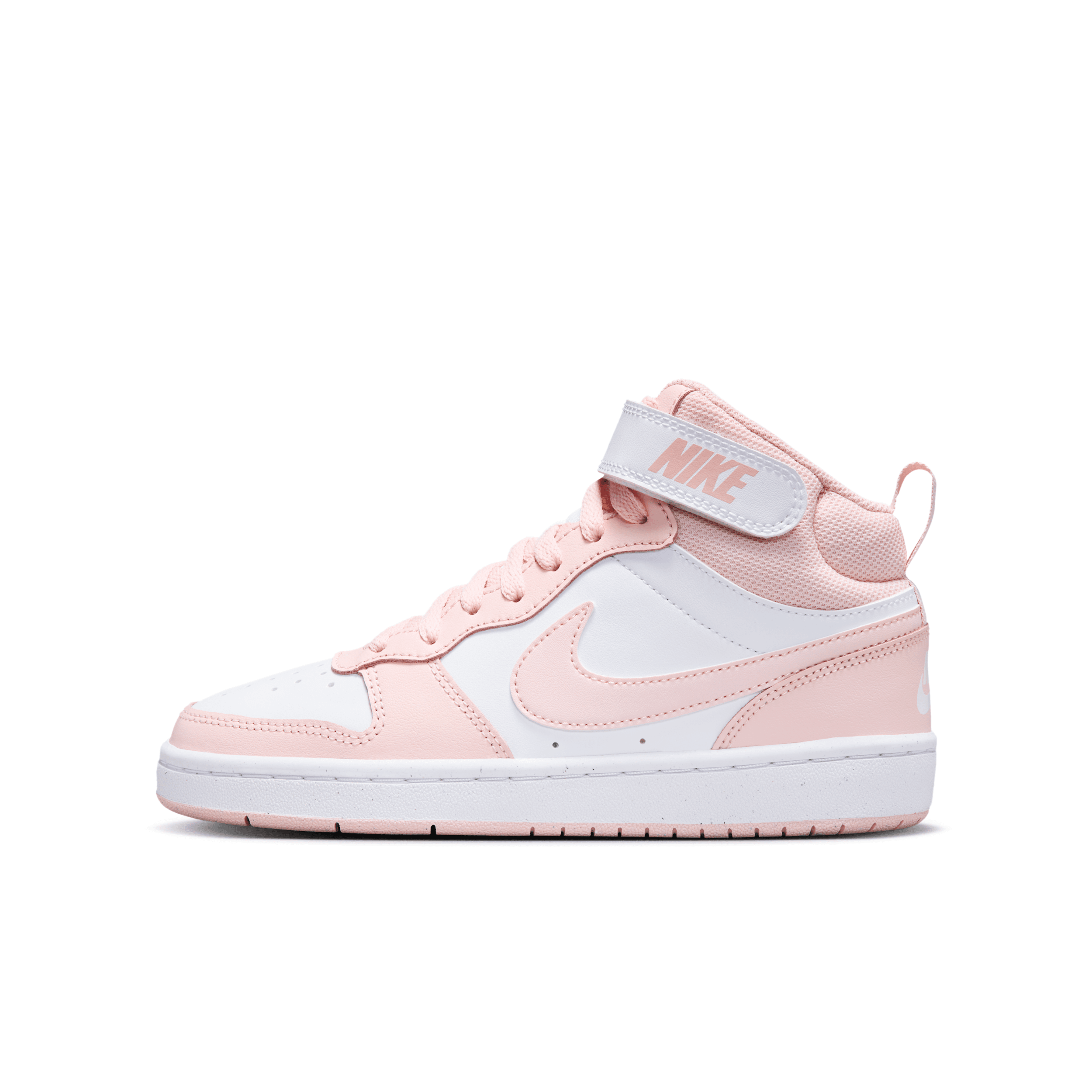Nike Court Borough Mid 2 Big Kids' Shoes In White
