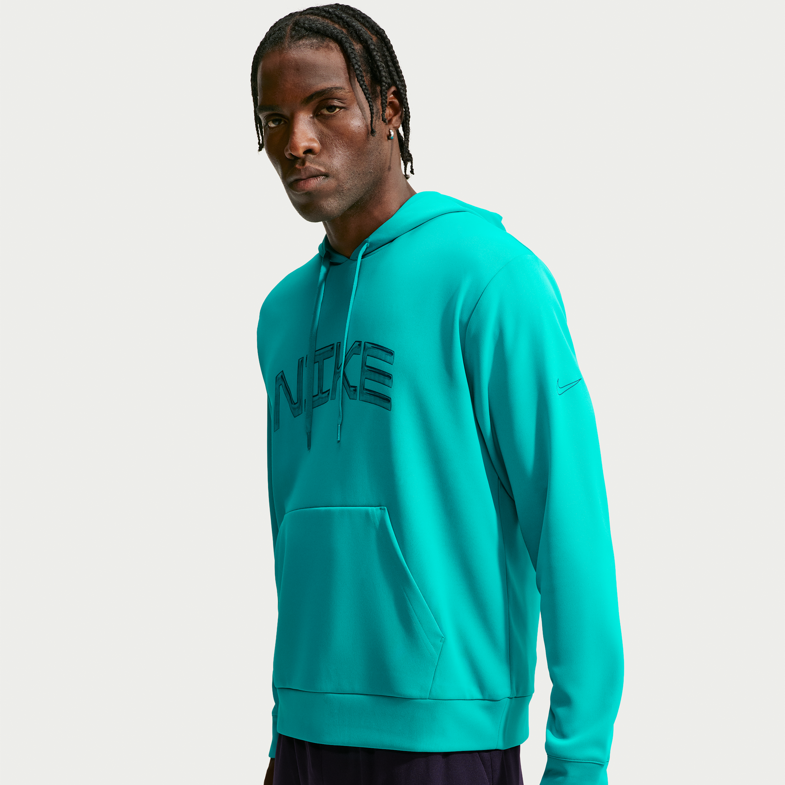 Nike Men's Flex Dri-FIT UV Protection Hoodie in Green | IM3603-300