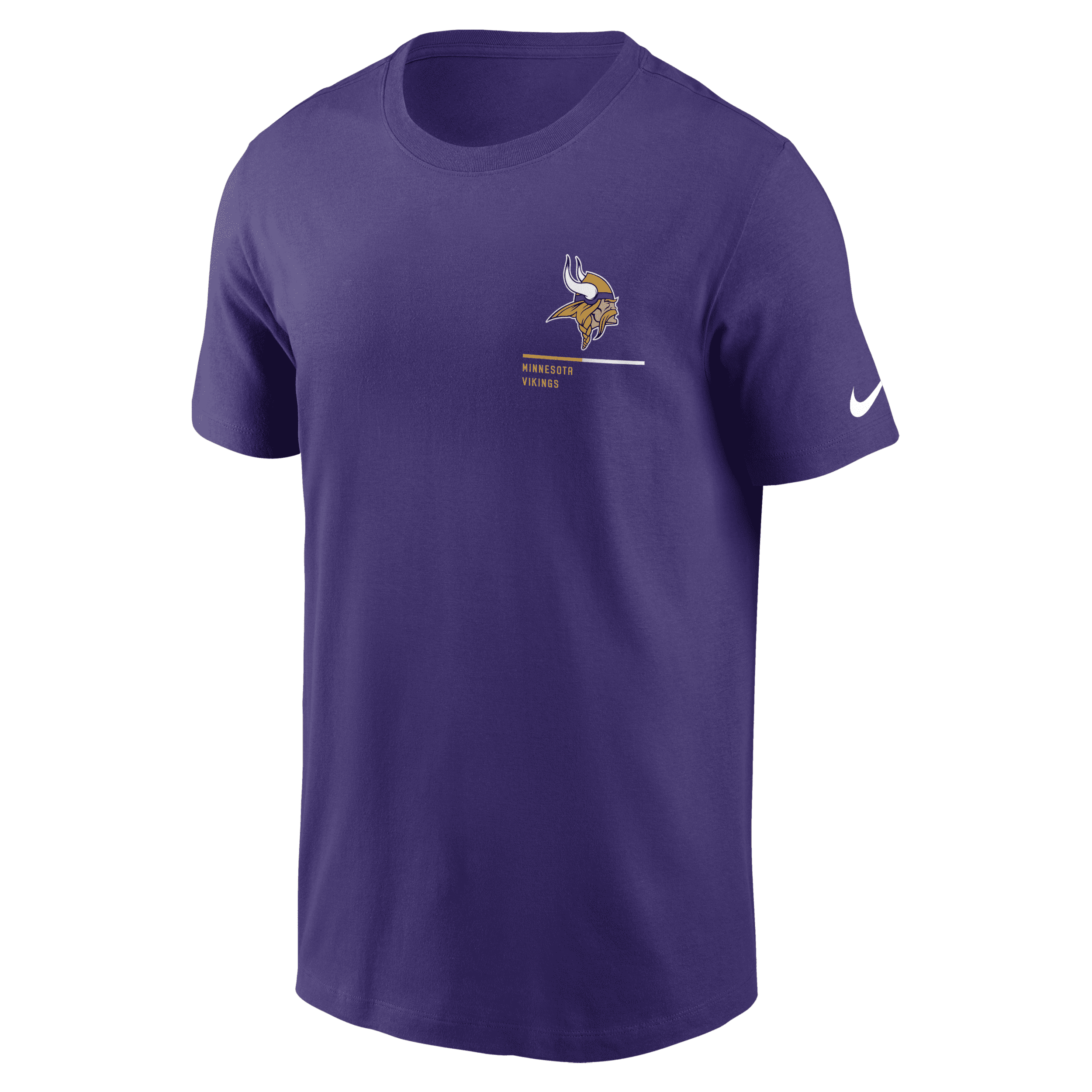 Shop Nike Men's Team Incline (nfl Minnesota Vikings) T-shirt In Purple
