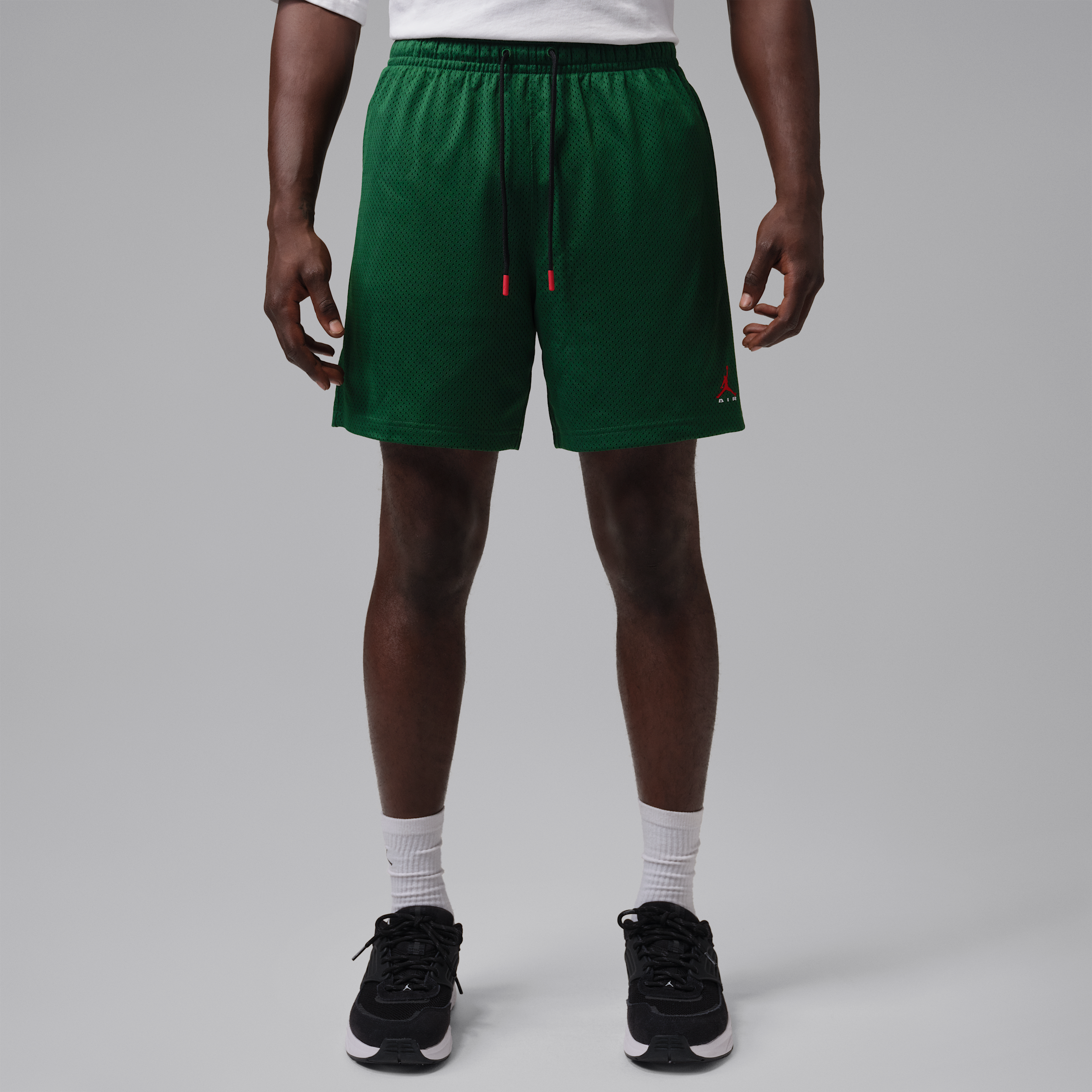 Men's Jordan Brooklyn Mesh Shorts in Green | IR1419-341