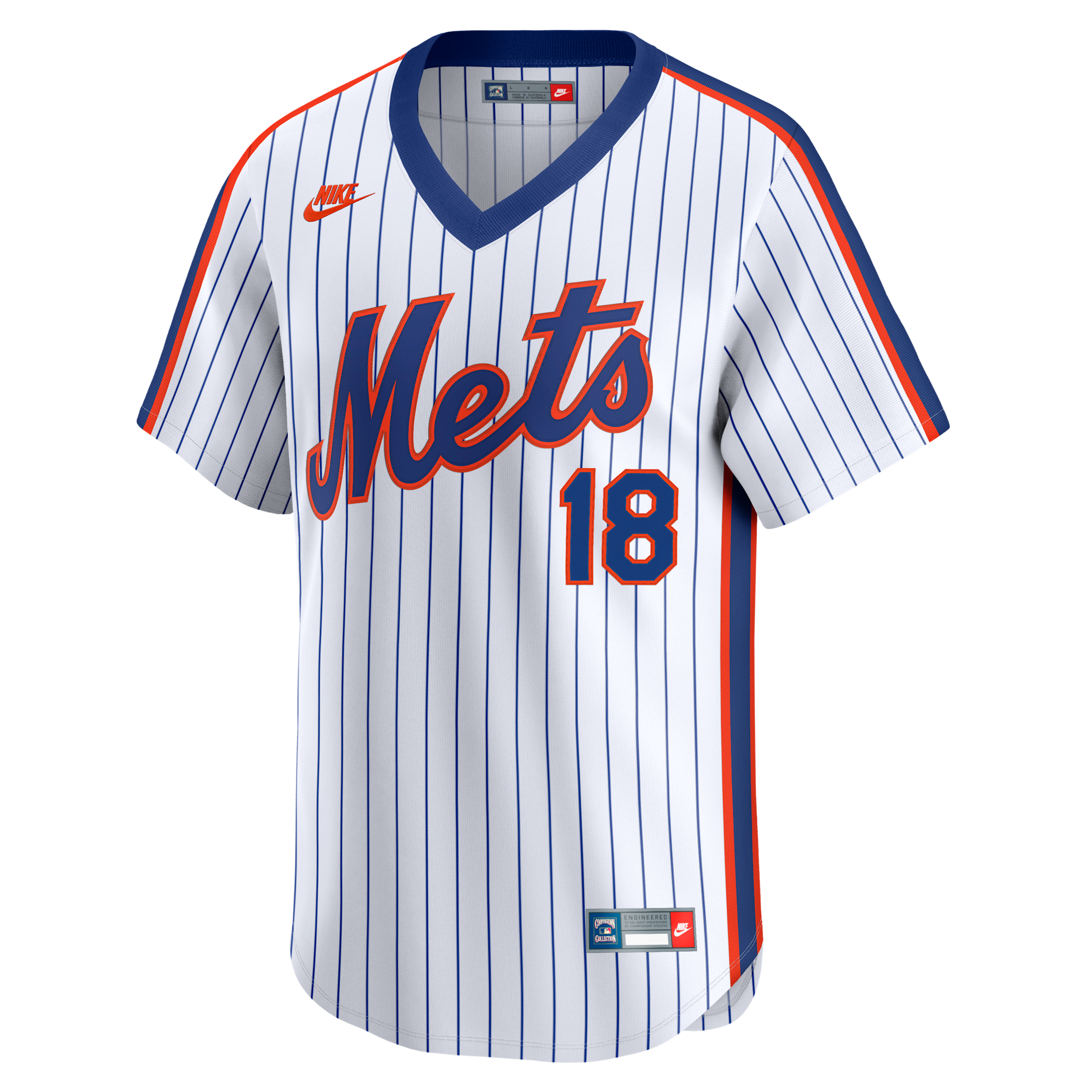 Darryl Strawberry New York Mets Cooperstown Nike Men's Dri-FIT ADV MLB Limited Jersey in White | CO25NMC1QAS-F9Z