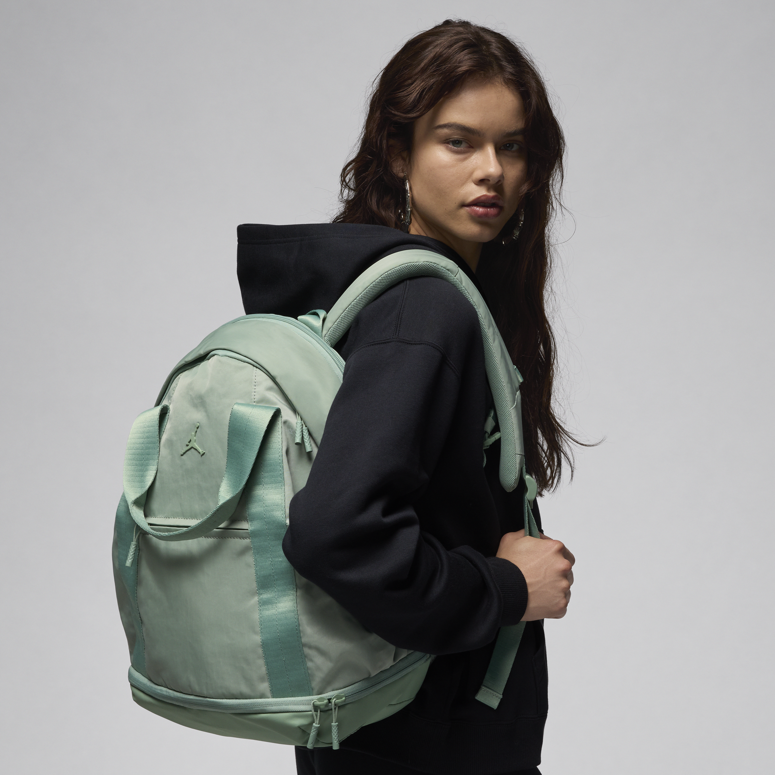 Shop Jordan Alpha Backpack (28l) In Green