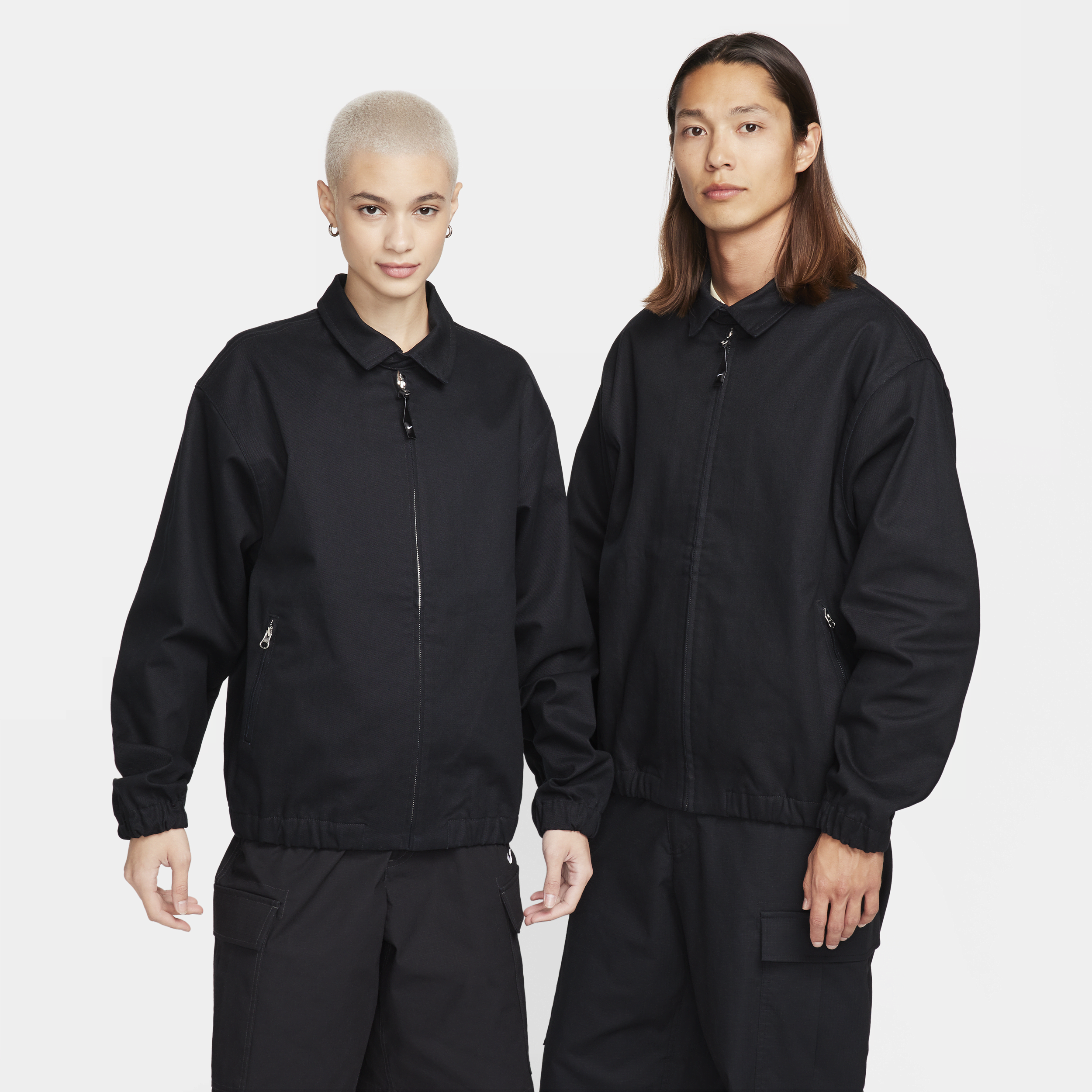 Nike Unisex  Sb Woven Twill Premium Skate Jacket In Black