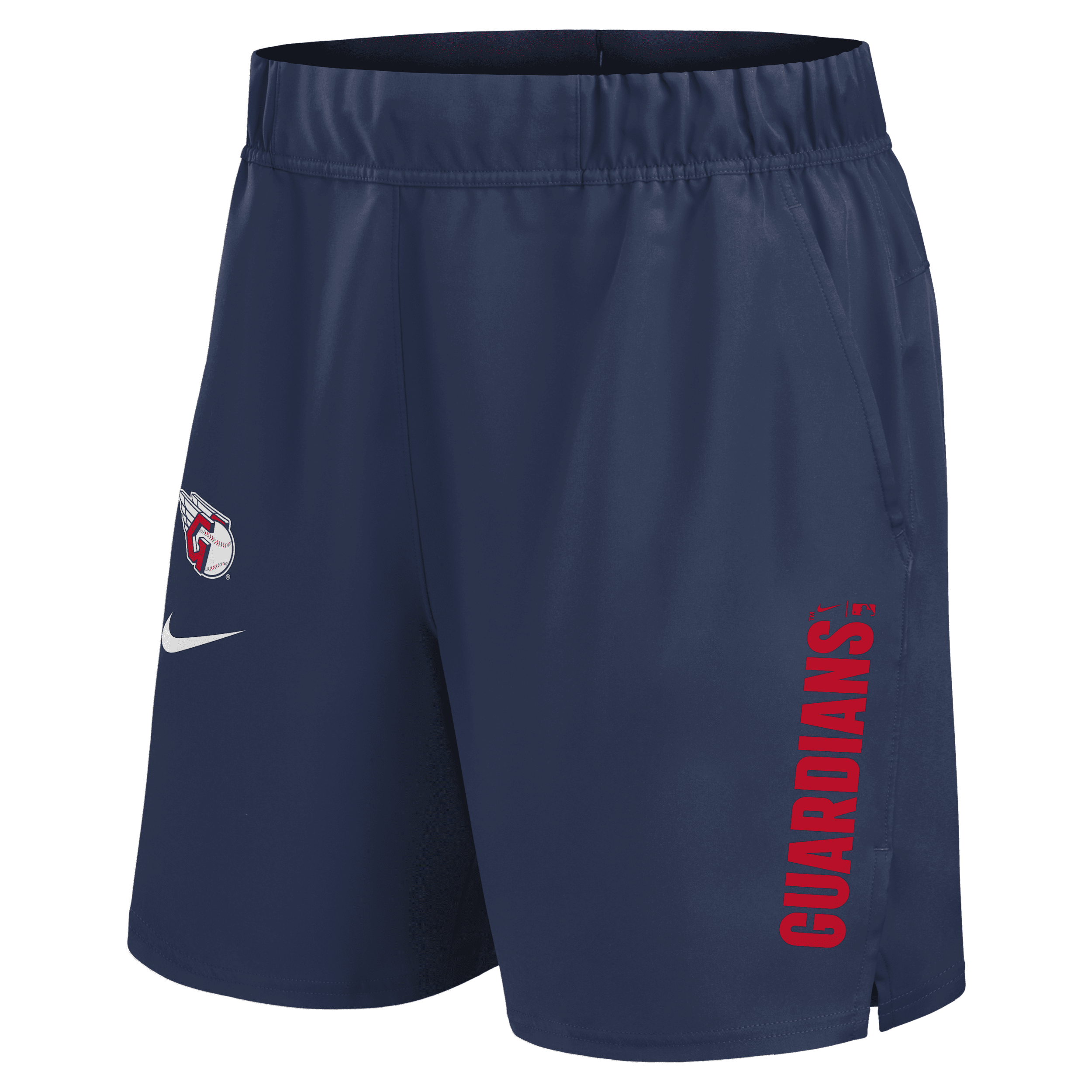 Nike Navy Cleveland Guardians Woven Victory Performance Shorts
