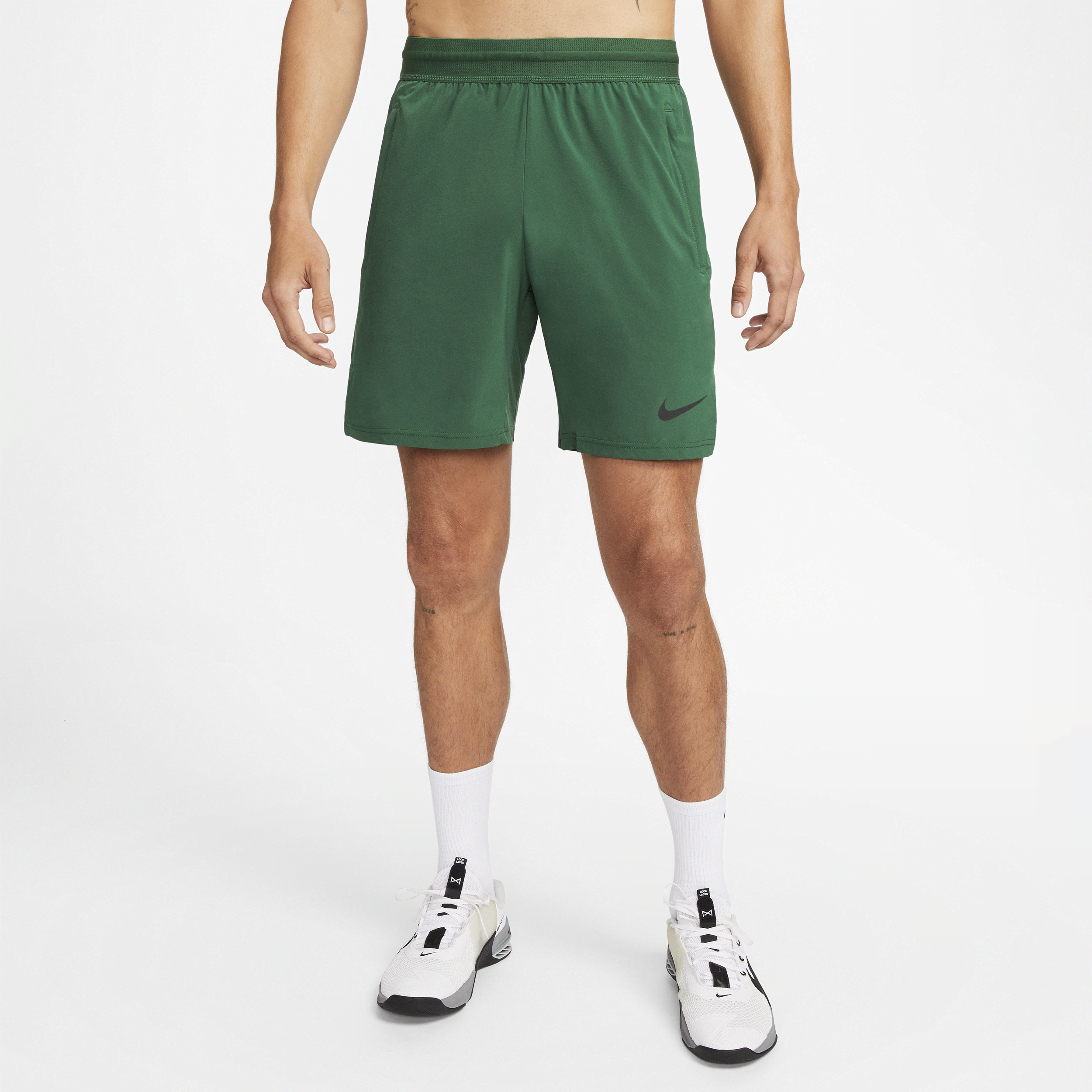 Nike Men's  Pro Dri-fit Flex Vent Max 8" Training Shorts In Green