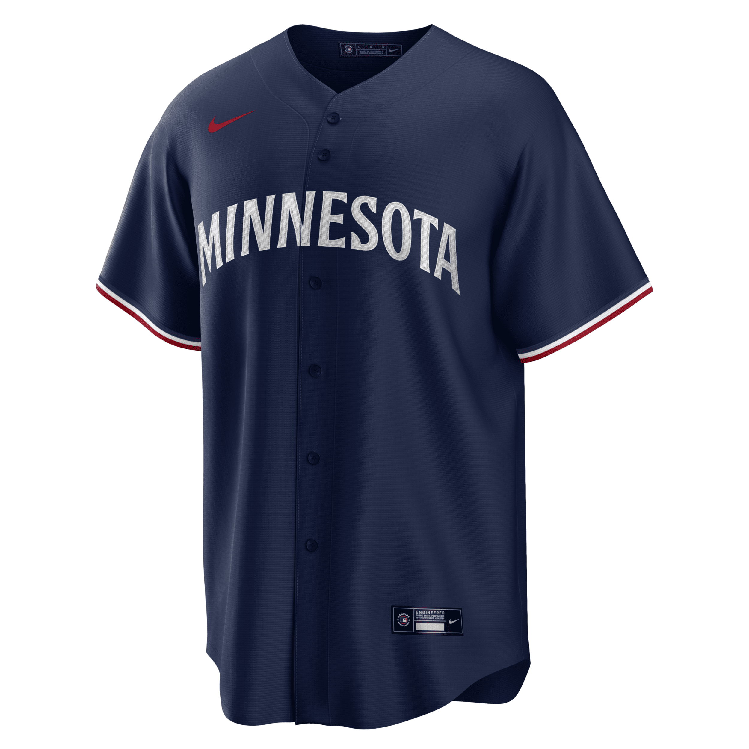 Nike Men’s MLB Minnesota Twins Replica Baseball Jersey in Blue | T77002OMTIS-XVM
