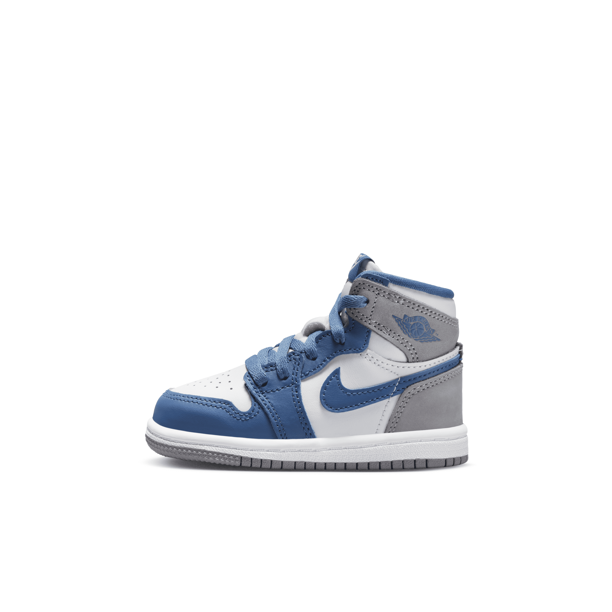 Jordan 1 Retro High Og Baby/toddler Shoes In Blue