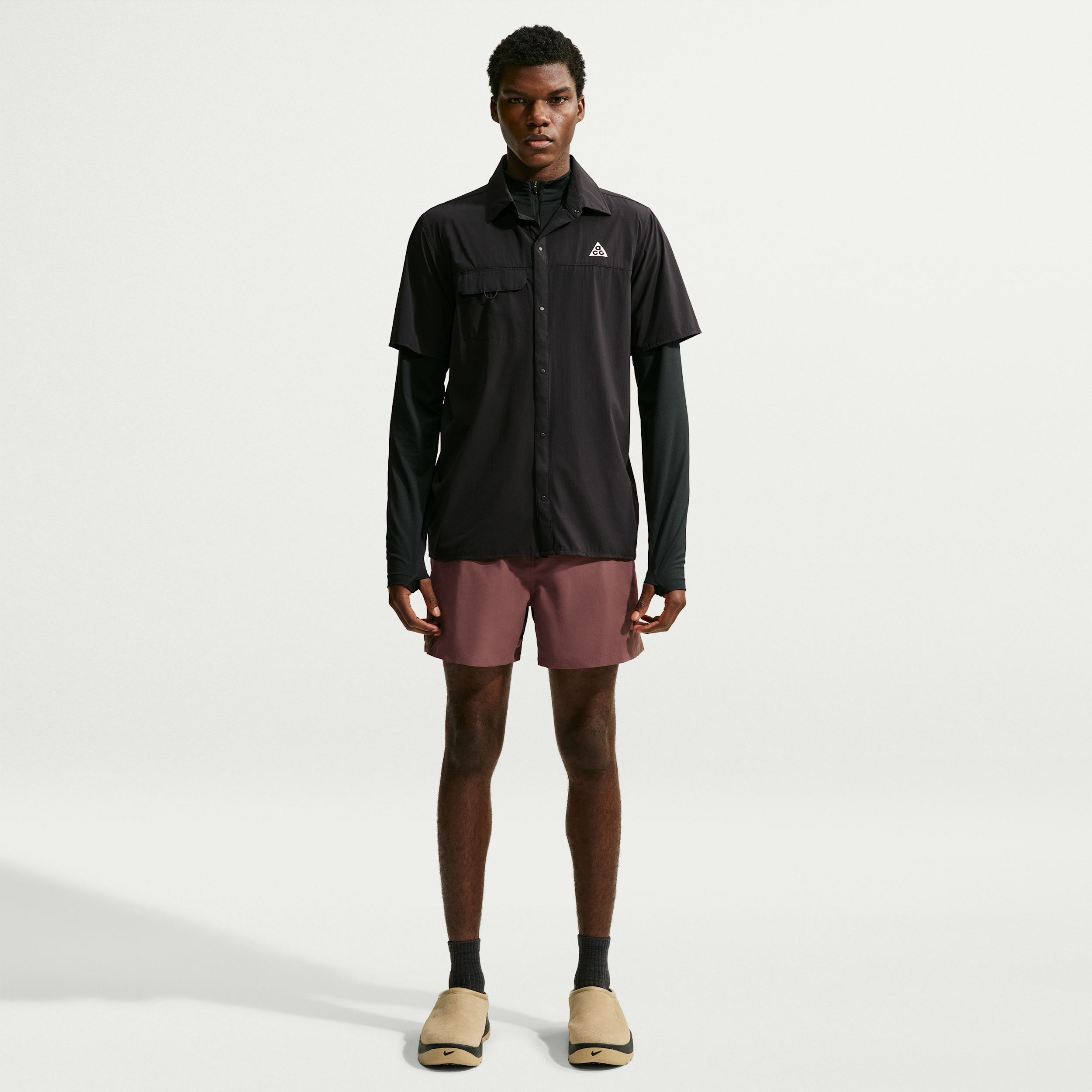 Men's Nike ACG Reservoir Goat Shorts in Purple | FN2472-502