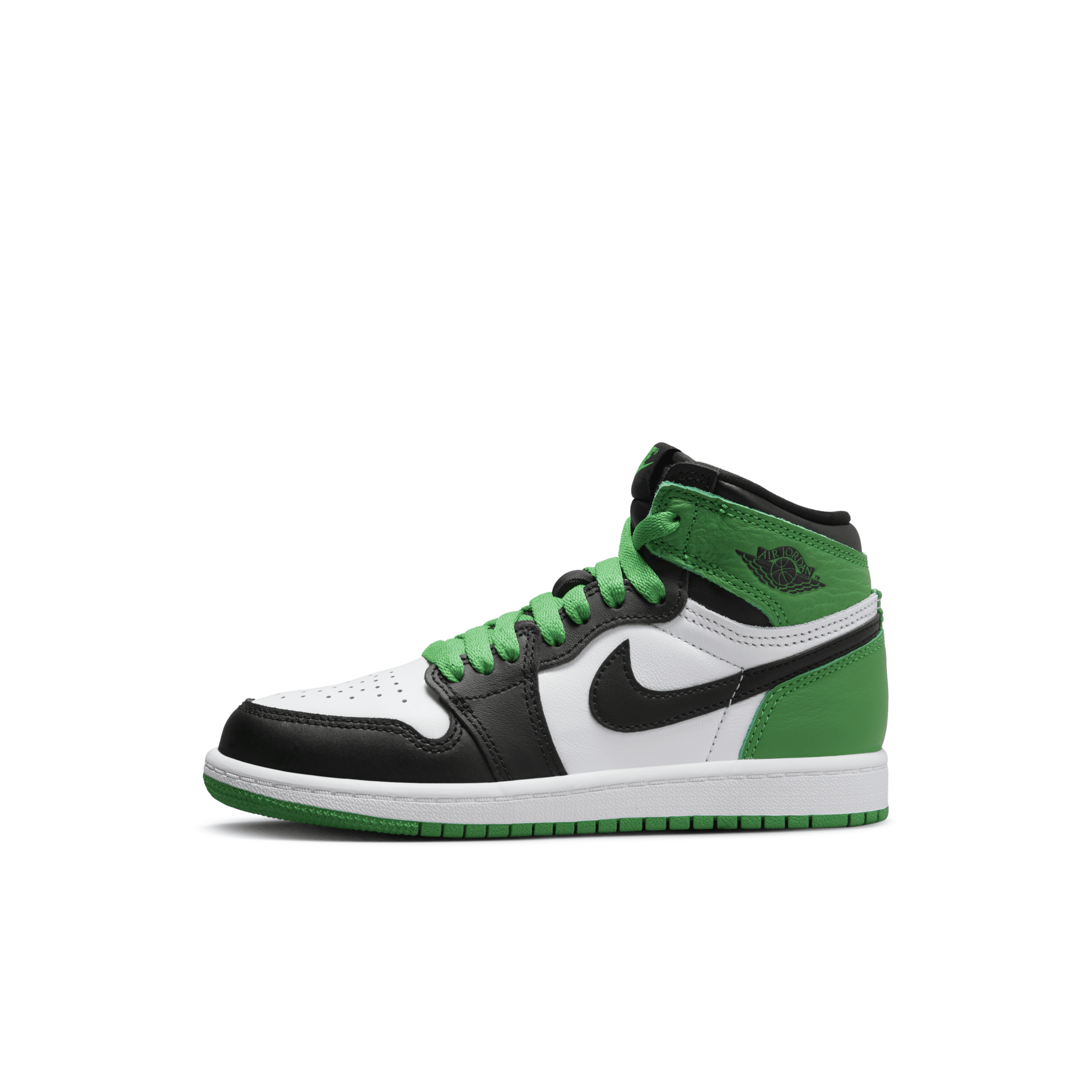 Jordan 1 Retro High Og Little Kids' Shoes In Black