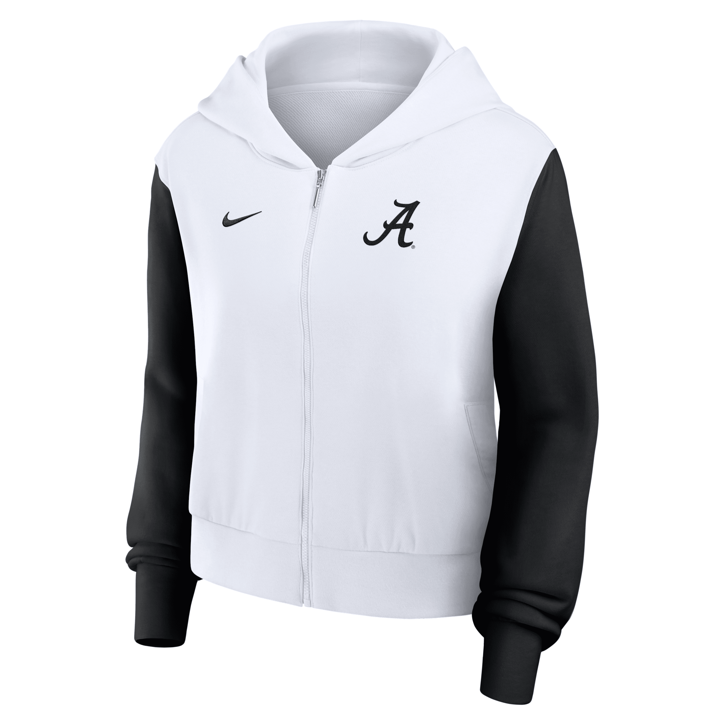 Shop Nike Alabama Athletic Prep Colorblocked Script Womenâs Women's College Full-zip Hoodie