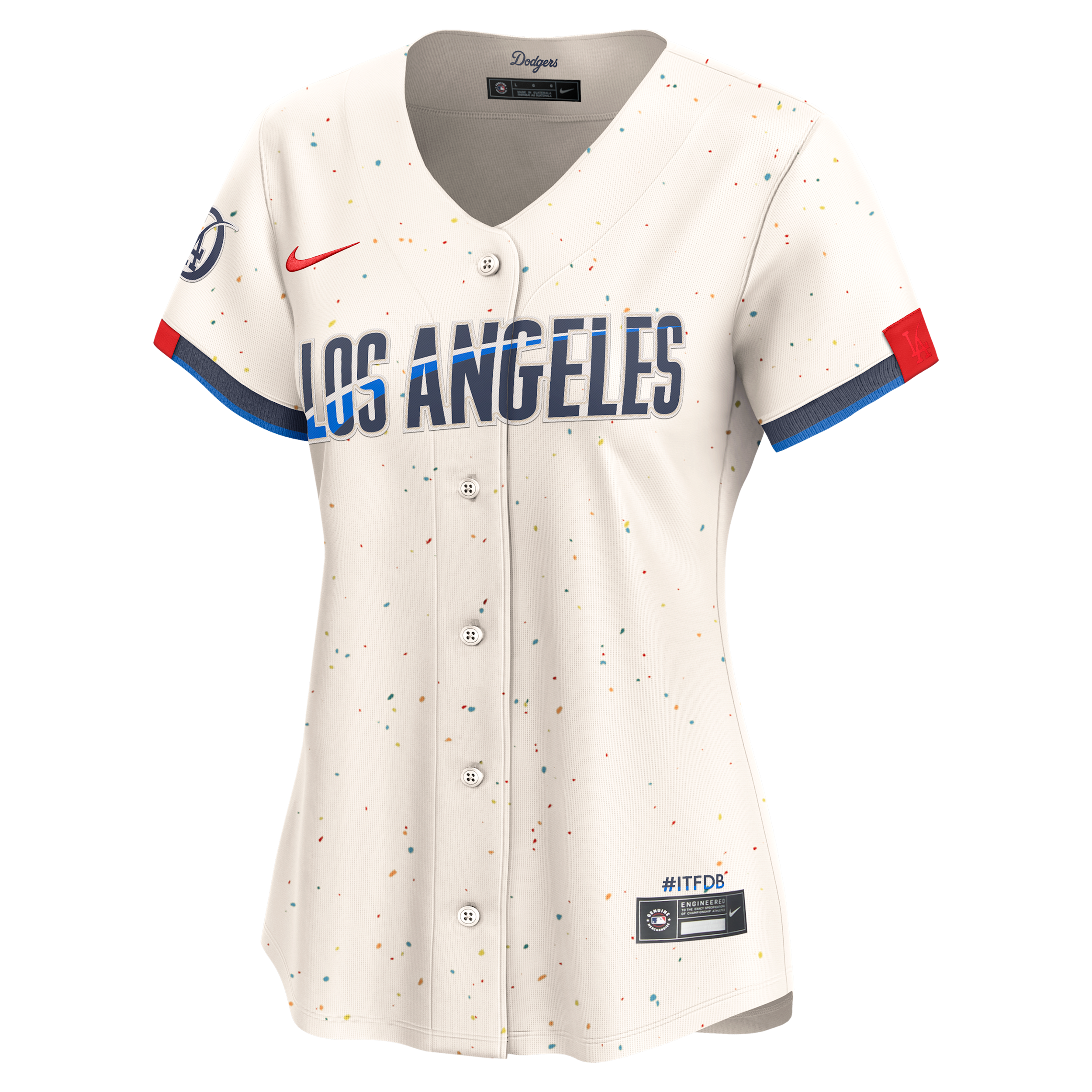 Nike Los Angeles Dodgers City Connect Womenâs  Women's Dri-fit Adv Mlb Limited Jersey In Brown