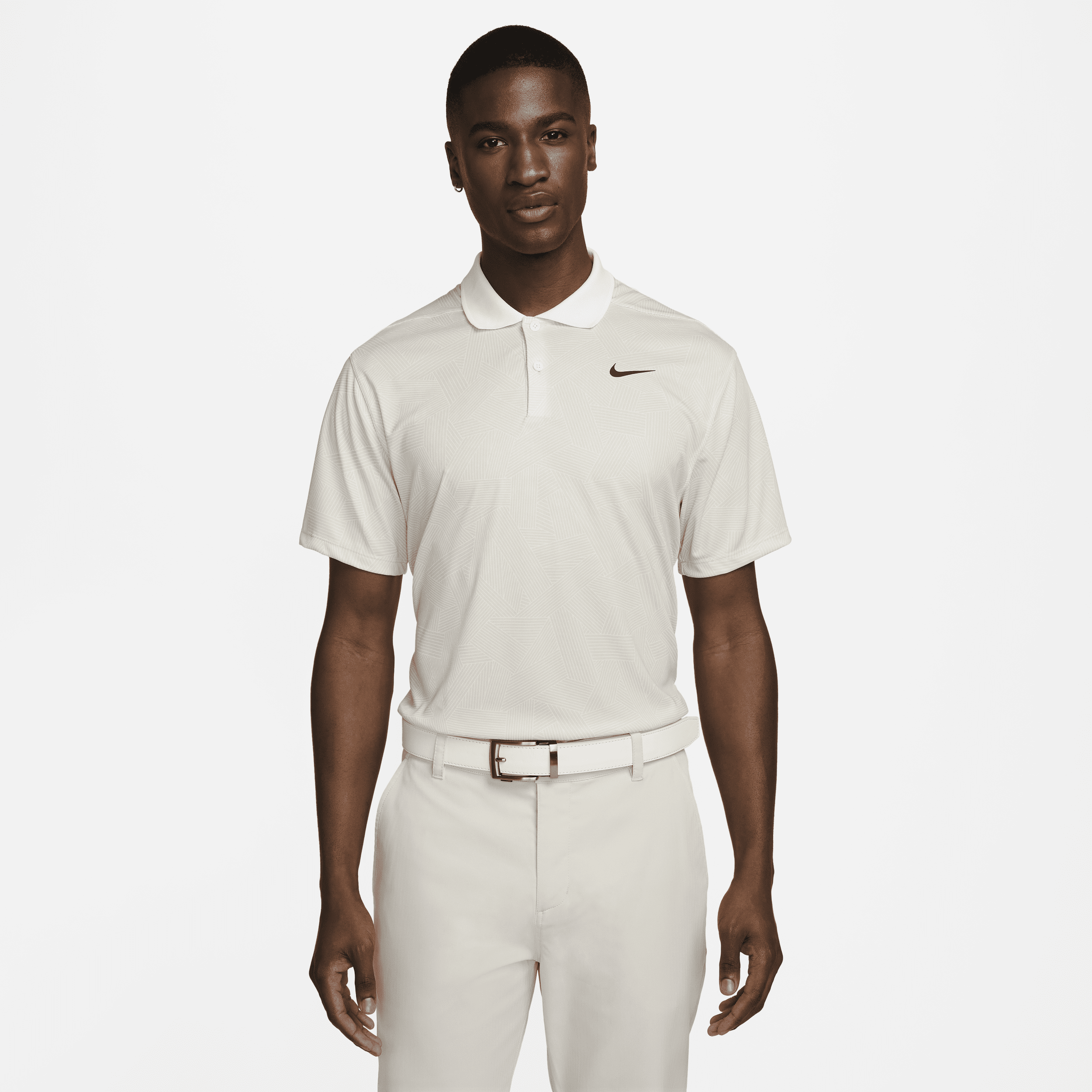 Shop Nike Men's Victory+ Dri-fit Golf Polo In Grey