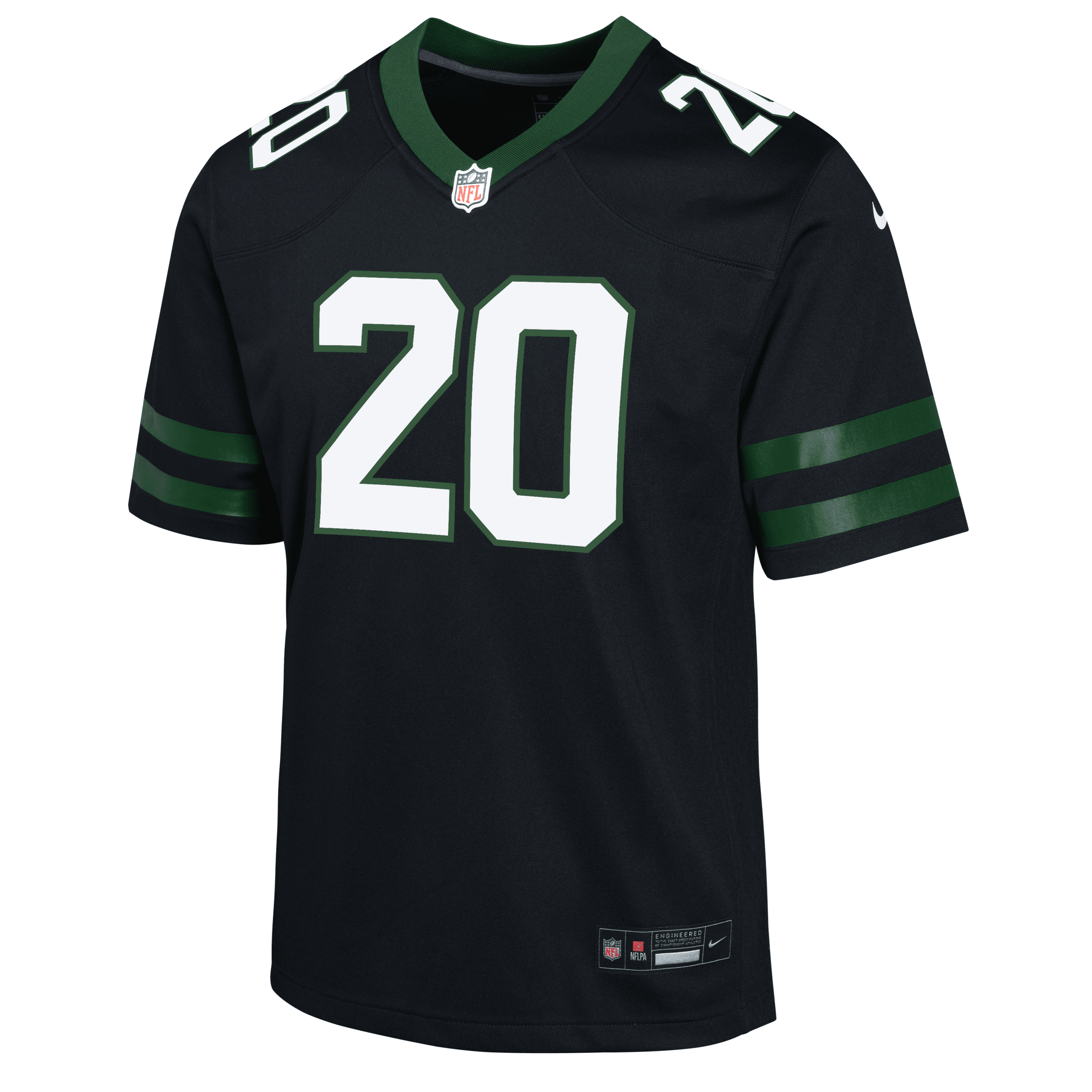 Breece Hall New York Jets Big Kids' Nike NFL Game Jersey in Black | B7N3P9NYJBH-NYJ