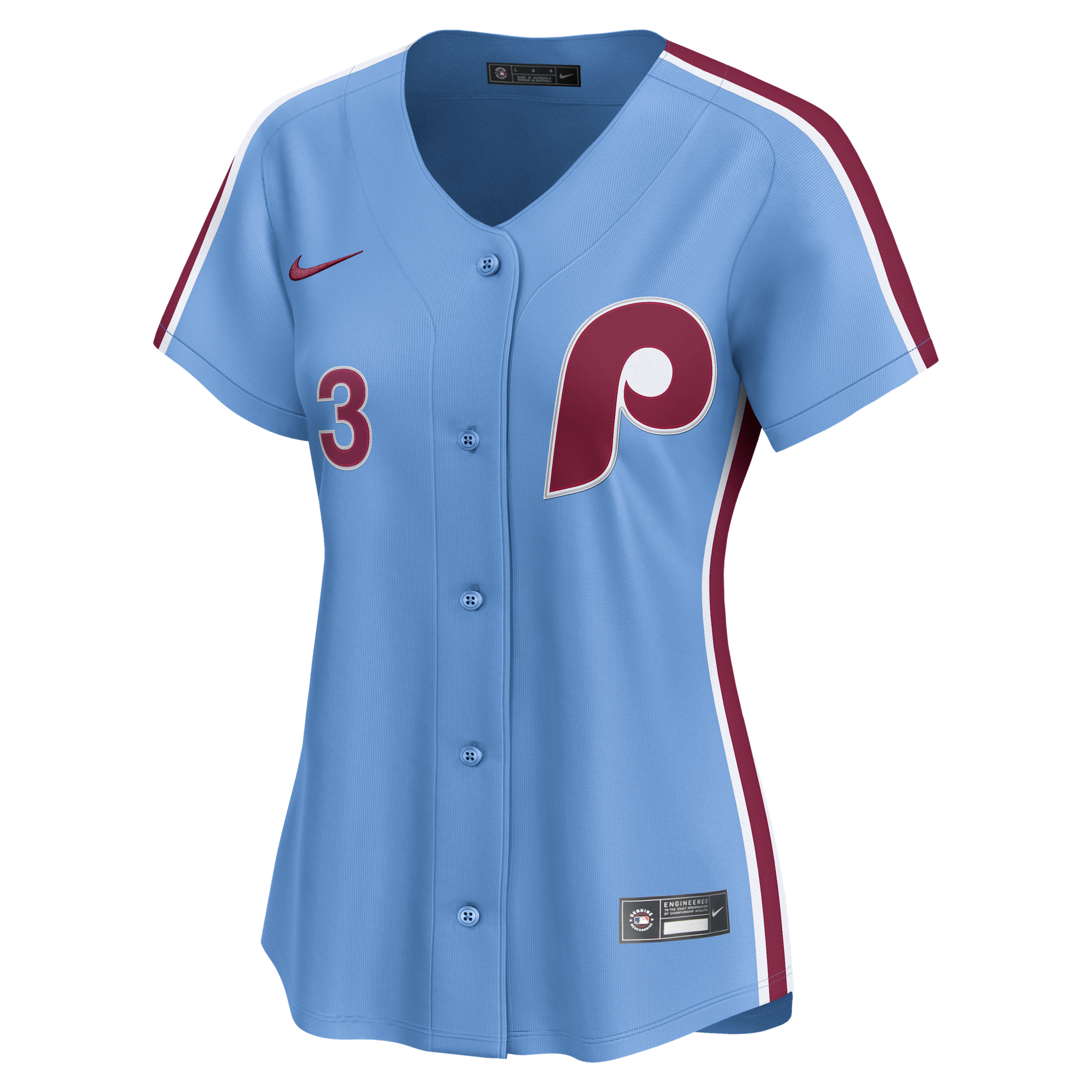 Nike Bryce Harper Philadelphia Phillies Womenâs  Women's Dri-fit Adv Mlb Limited Jersey In Blue