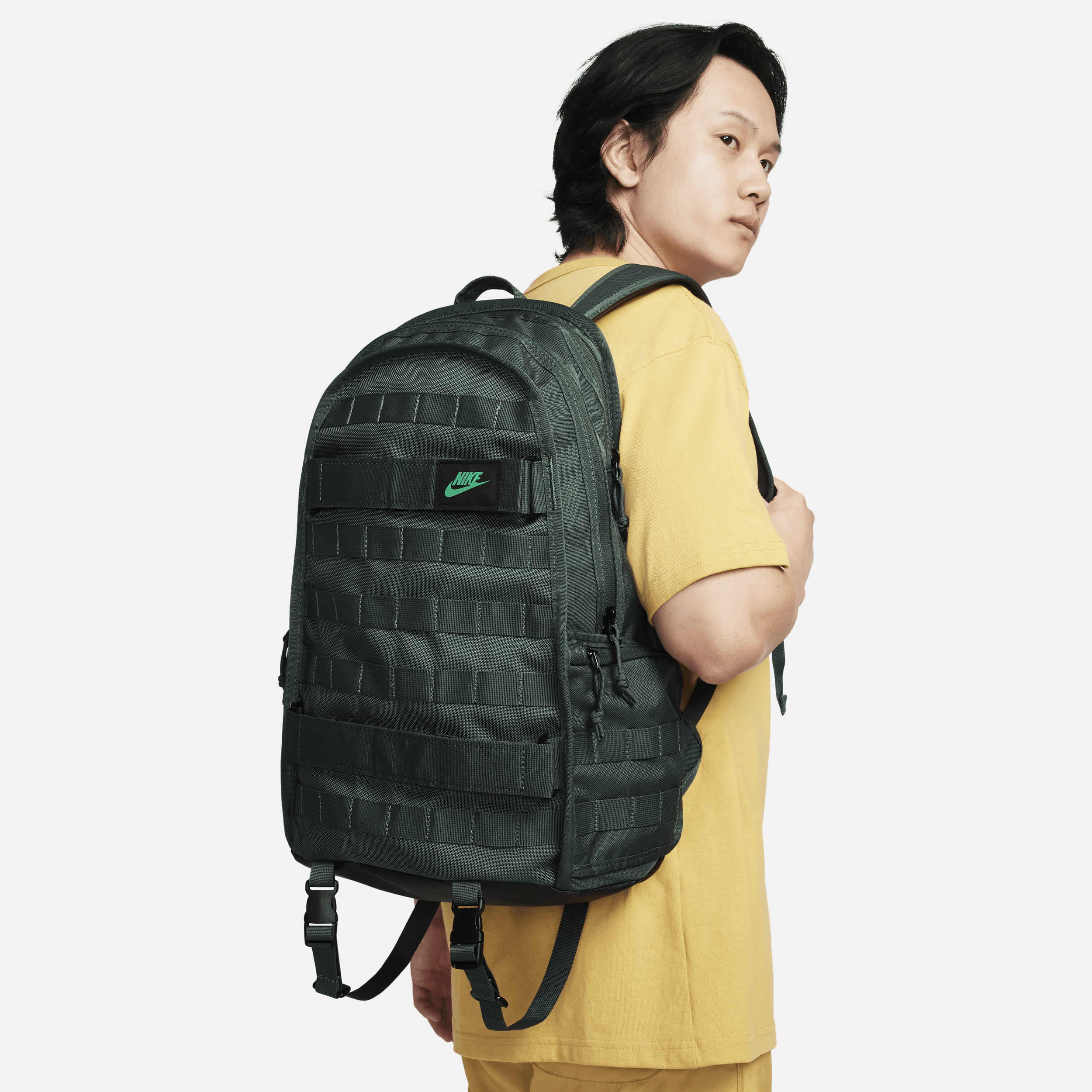 Shop Nike Men's  Sportswear Rpm Backpack (26l) In Green