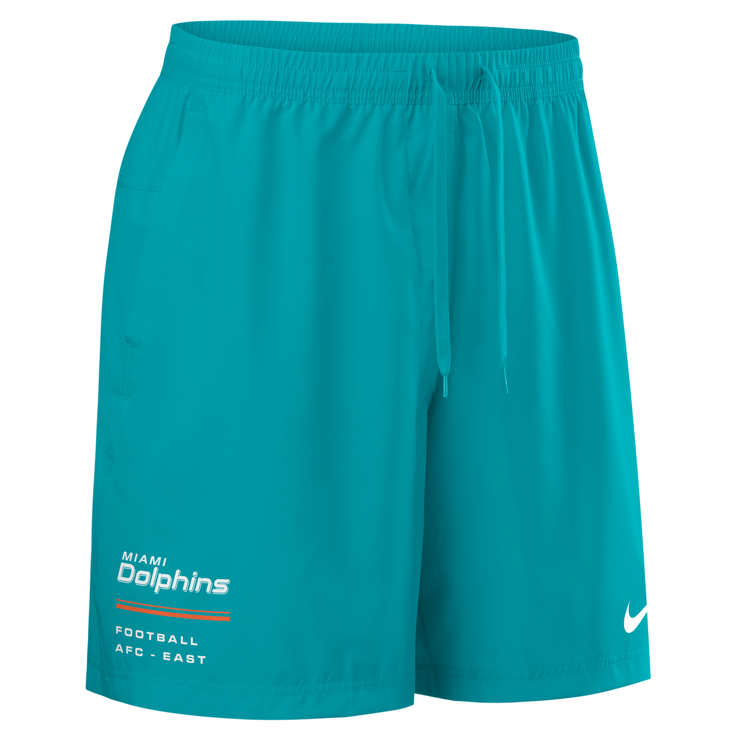 Miami Dolphins Nike Men's NFL Woven Shorts in Green | 04PW3GT9P-YSJ