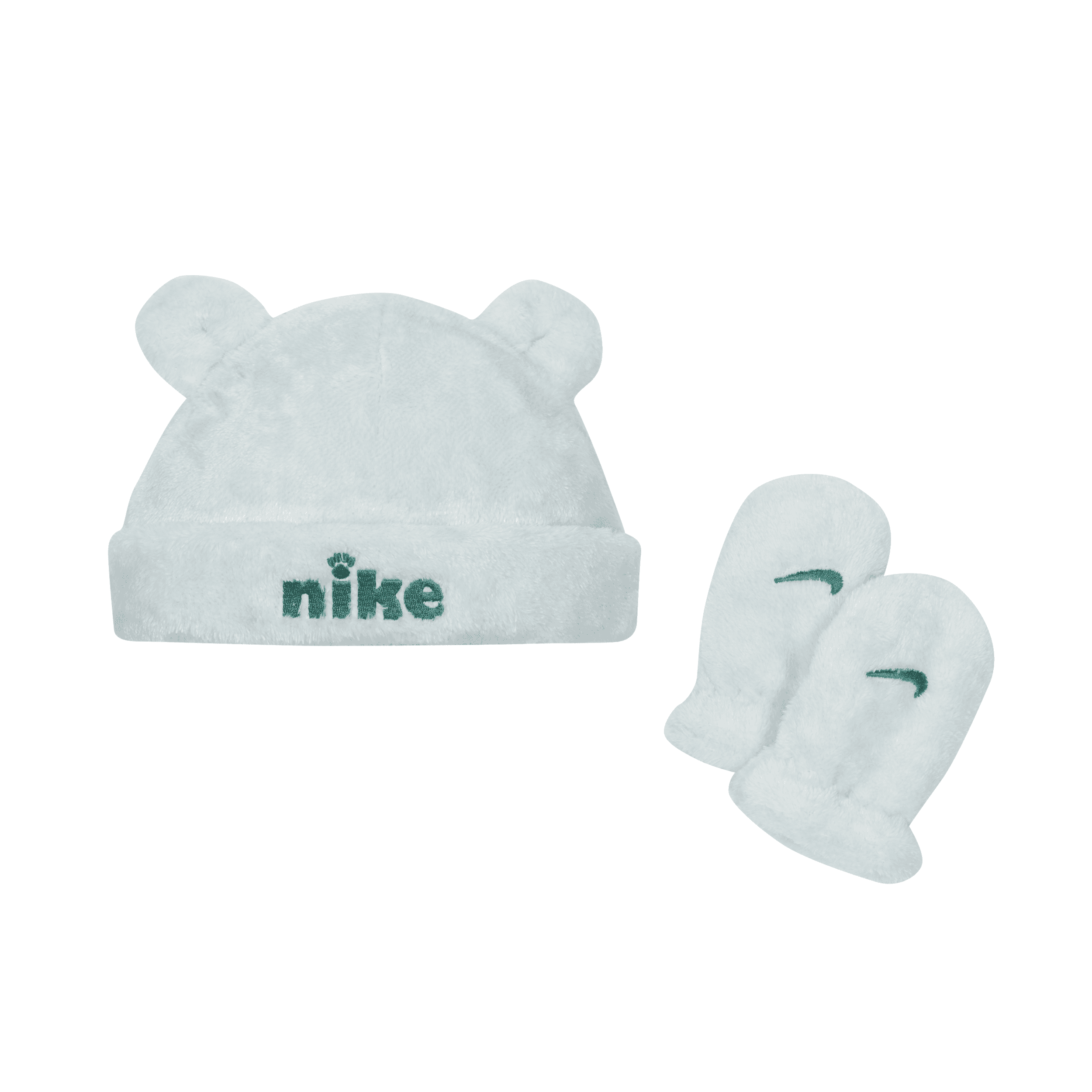 Nike Snow Tracks Pack Baby (12-24m) Beanie Set In White