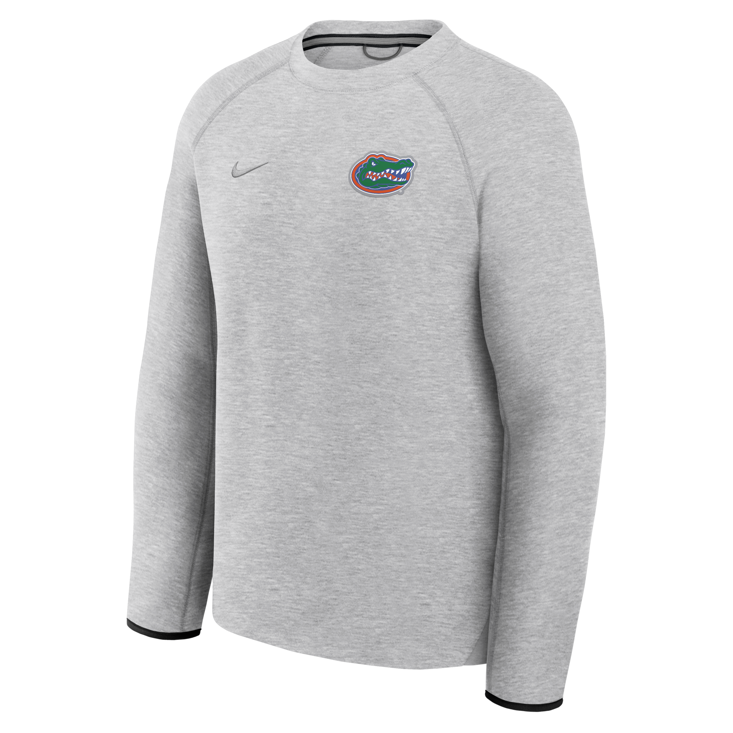 Men's Florida Gators Tech Fleece Jordan Brand College Pullover Crew in Grey | 0JL6086NUFN-J35