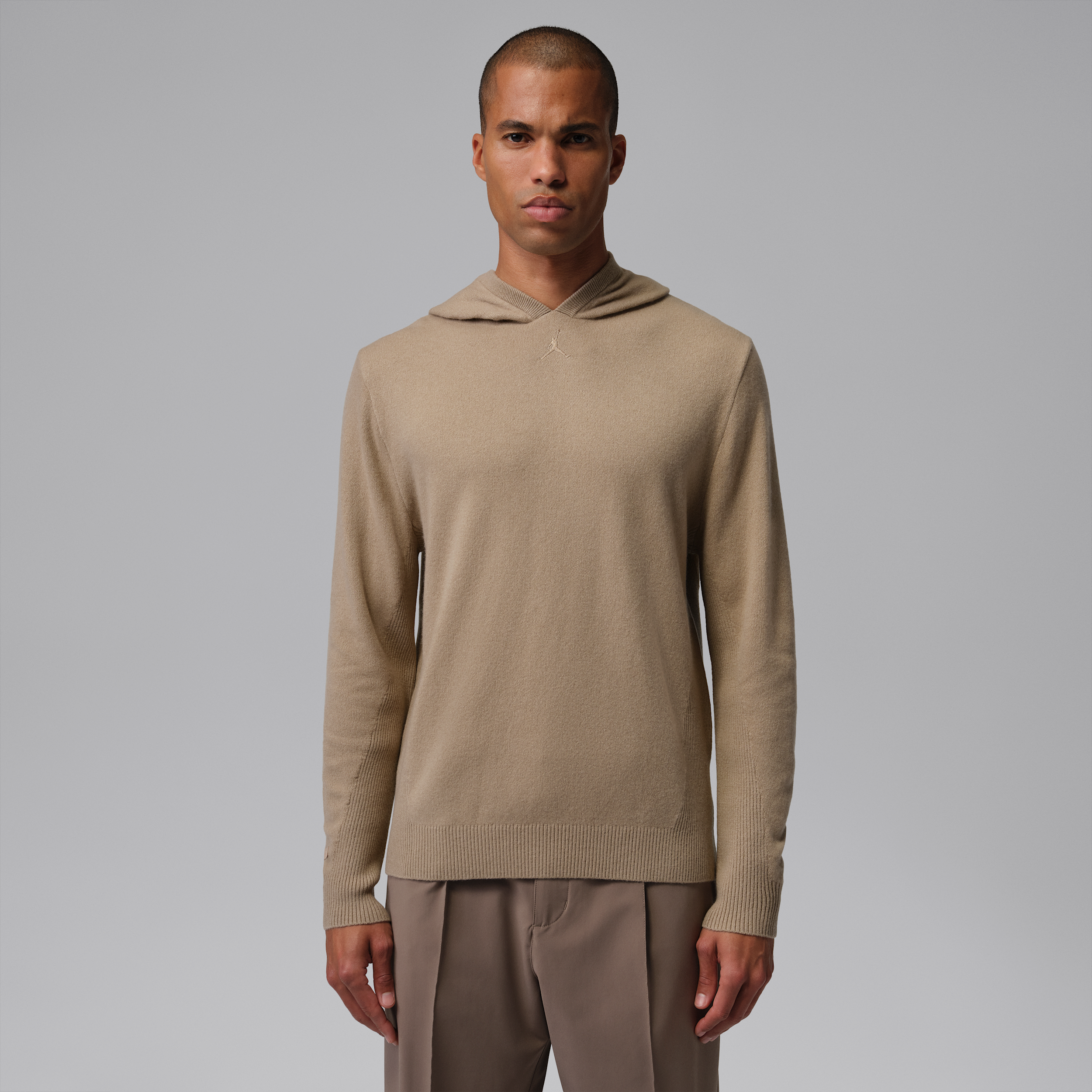 Men's Jordan Sport Golf Cashmere Hoodie in Brown | IF2919-247