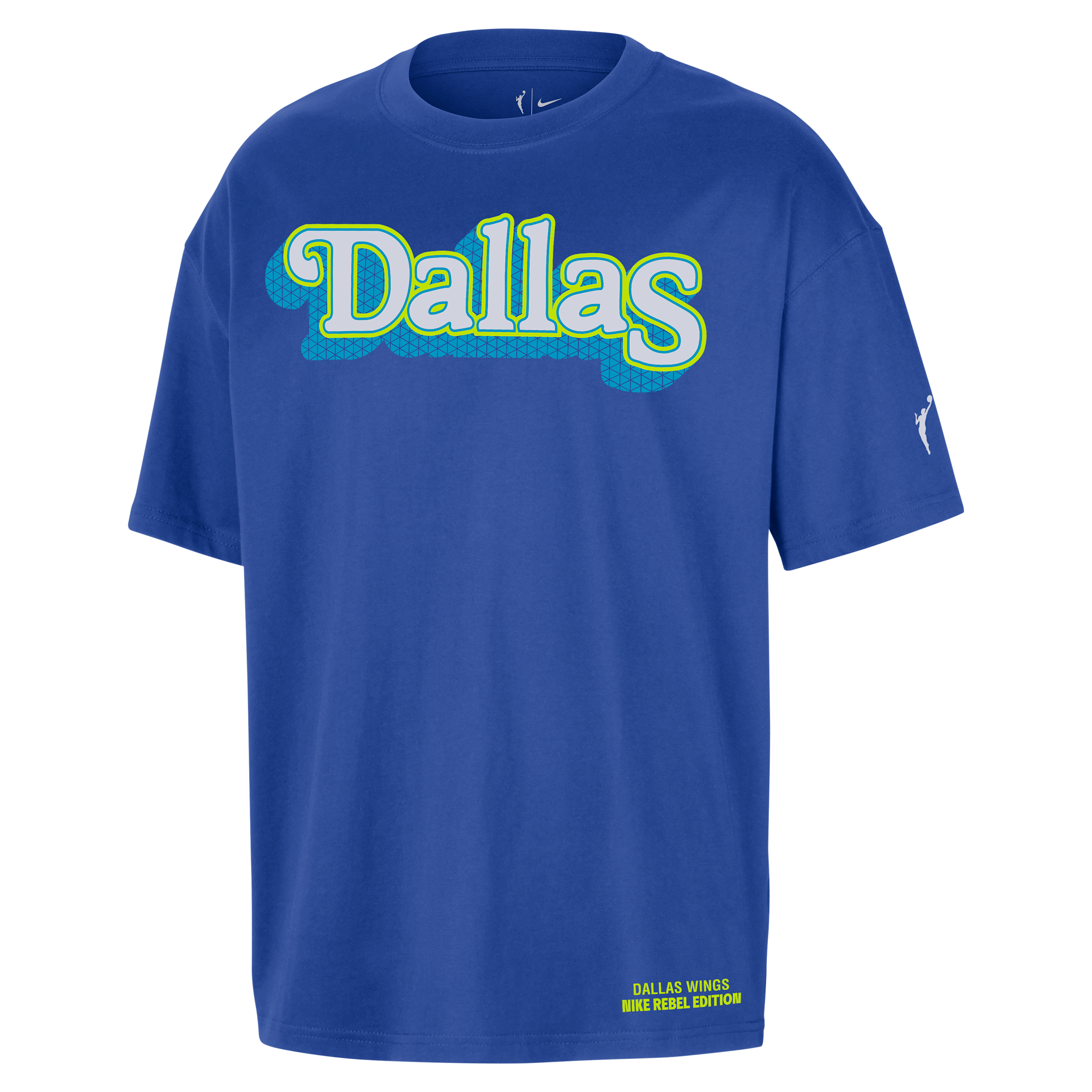 Dallas Wings Nike Men's Basketball T-Shirt in Blue | IM1722-480
