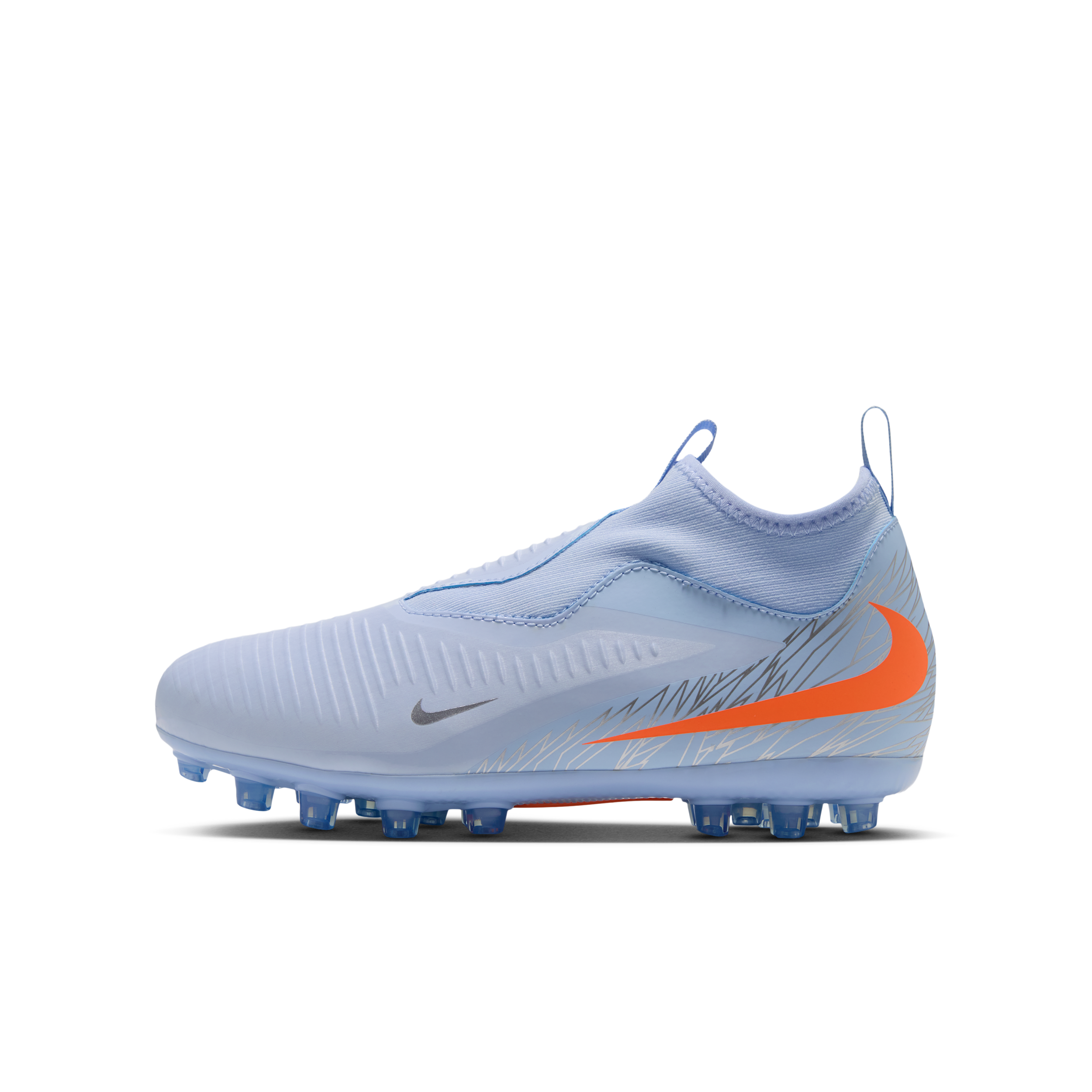 Nike United Jr. Phantom 6 High Academy Big Kids' Artificial-Grass Soccer Cleats in Multicolor | IQ7643-900
