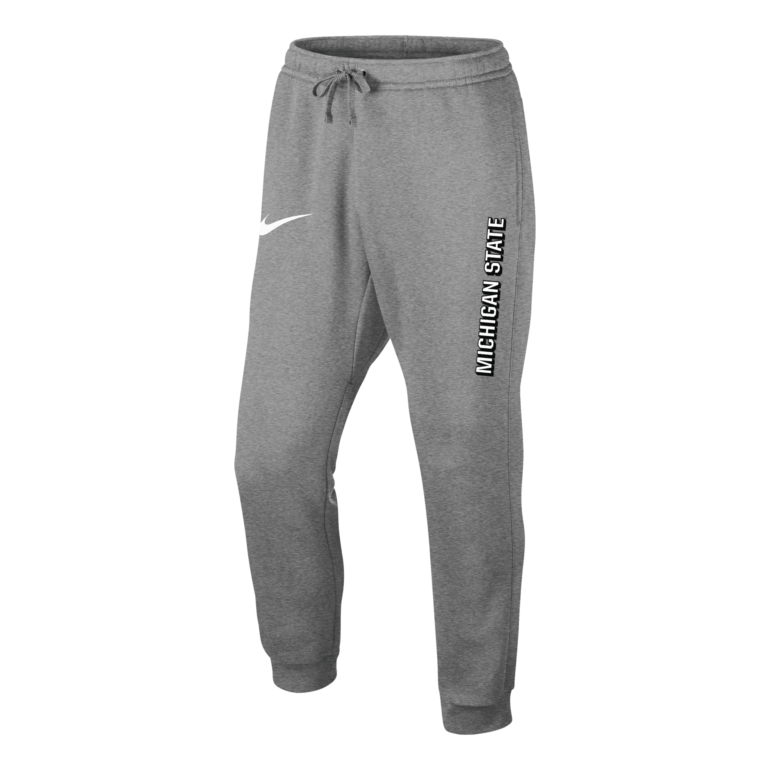 Nike Michigan State Club Fleece  Men's College Jogger Pants In Grey