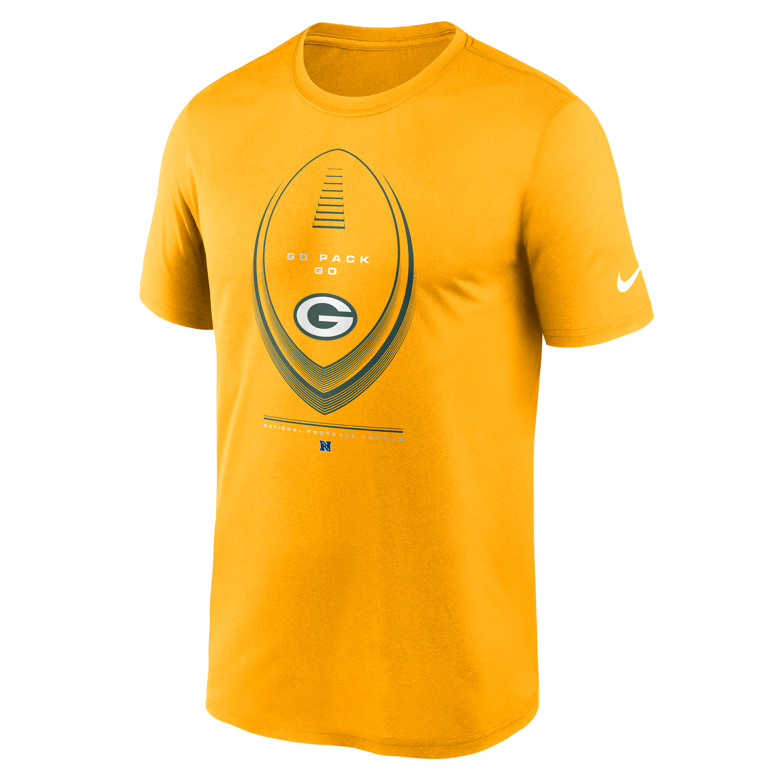 Green Bay Packers Legend Icon Nike Men's Dri-FIT NFL T-Shirt in Brown | NKGK76I7T-NDB