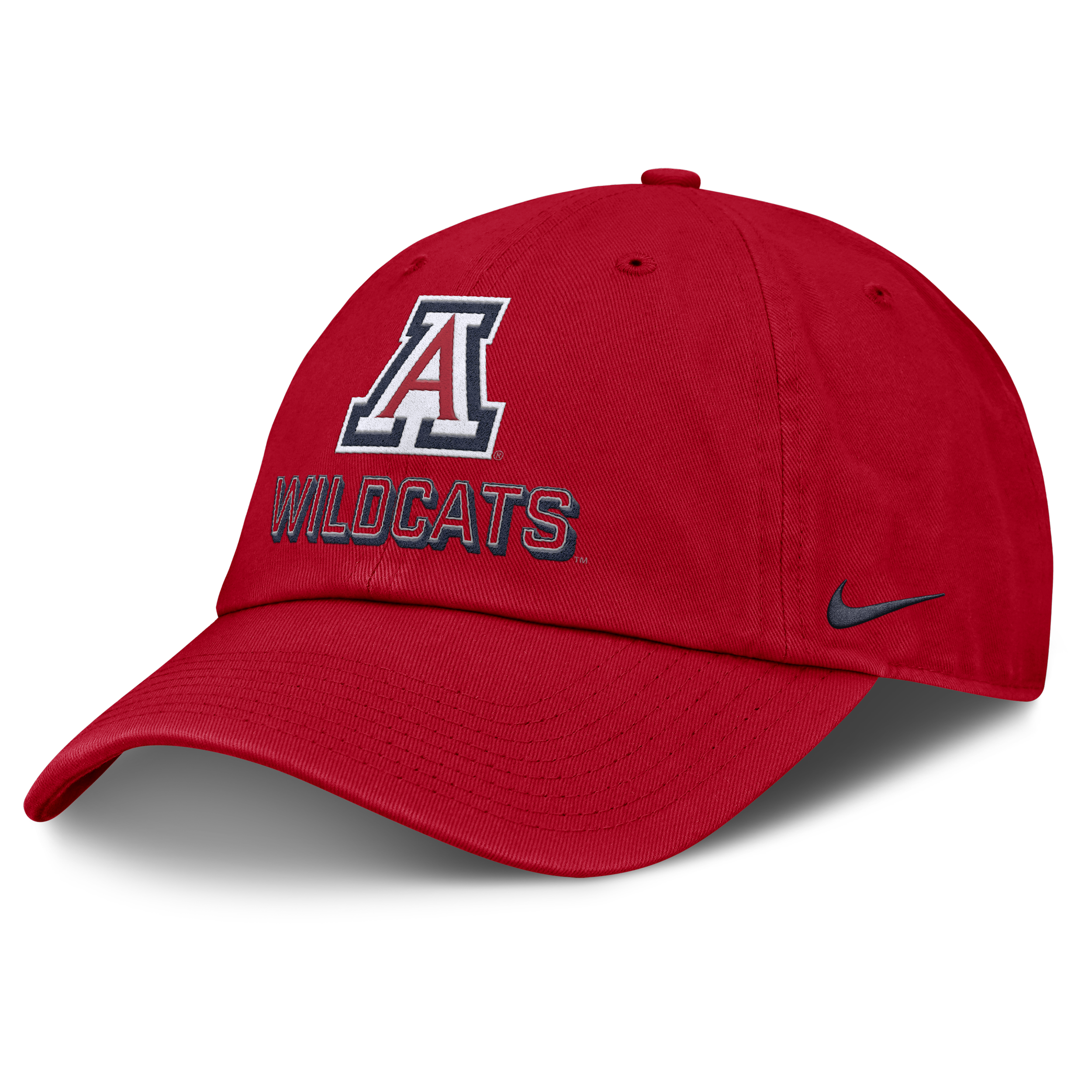 Nike Men's Red Arizona Wildcats 2025 On-field Club Adjustable Hat In Red
